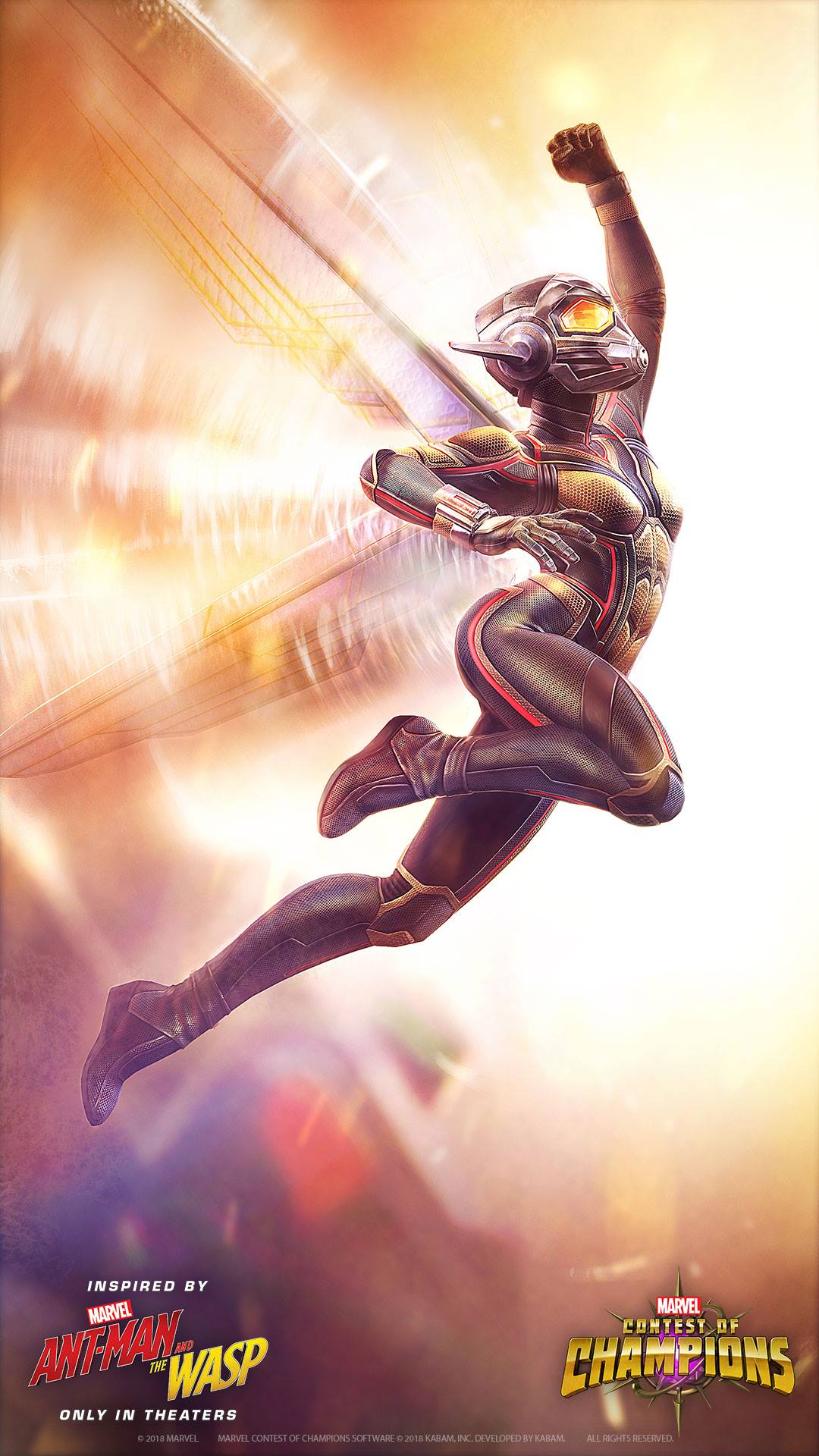 1080x1920 Ant Man, Yellowjacket, Wasp, And Ghost Wallpaper