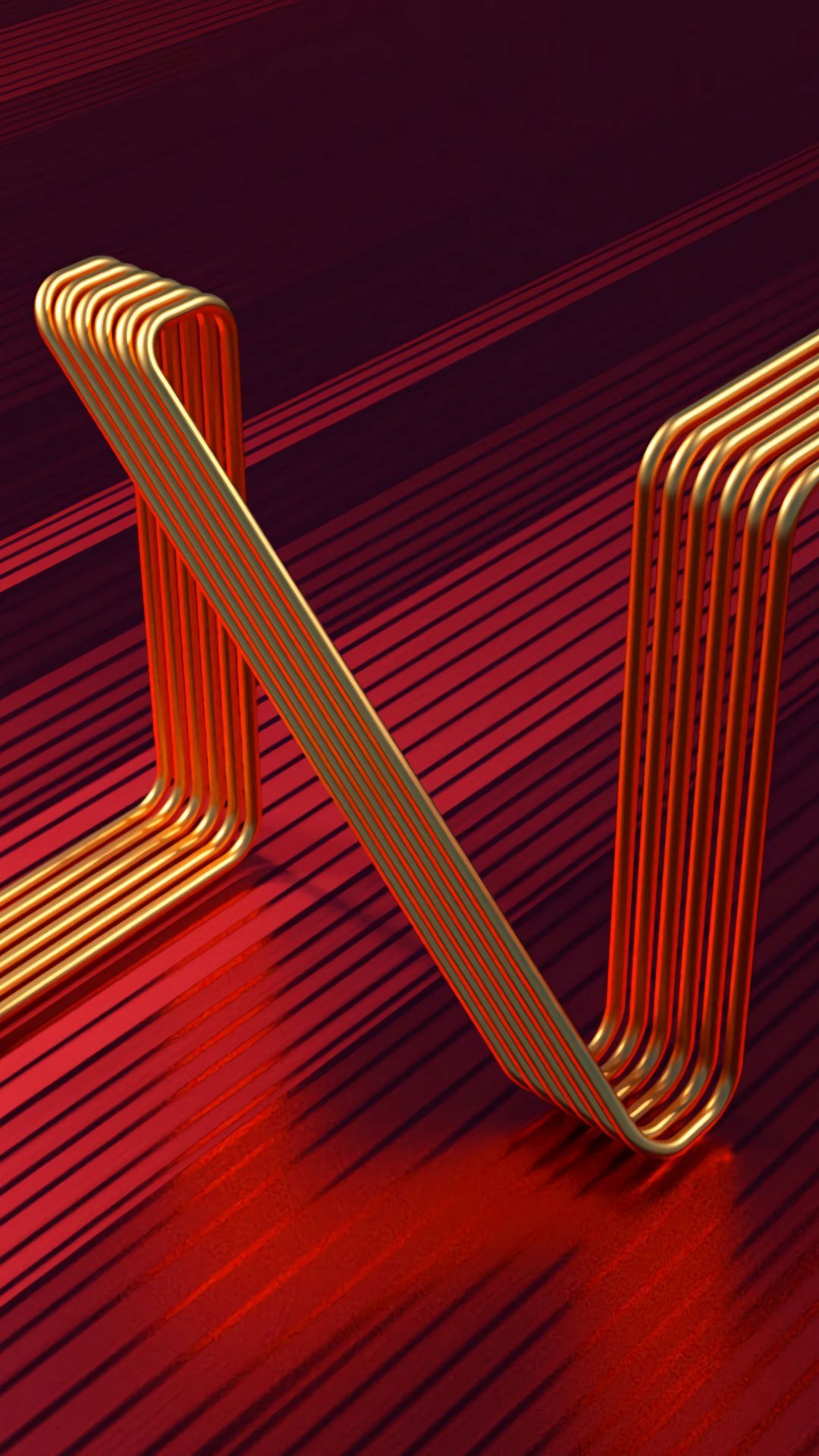 1080x1920 Download wallpaper 1080x1920 lines, tubes, curved, 3D, shape samsung galaxy s s note, sony xperia z, z z z htc one, lenovo vibe HD background