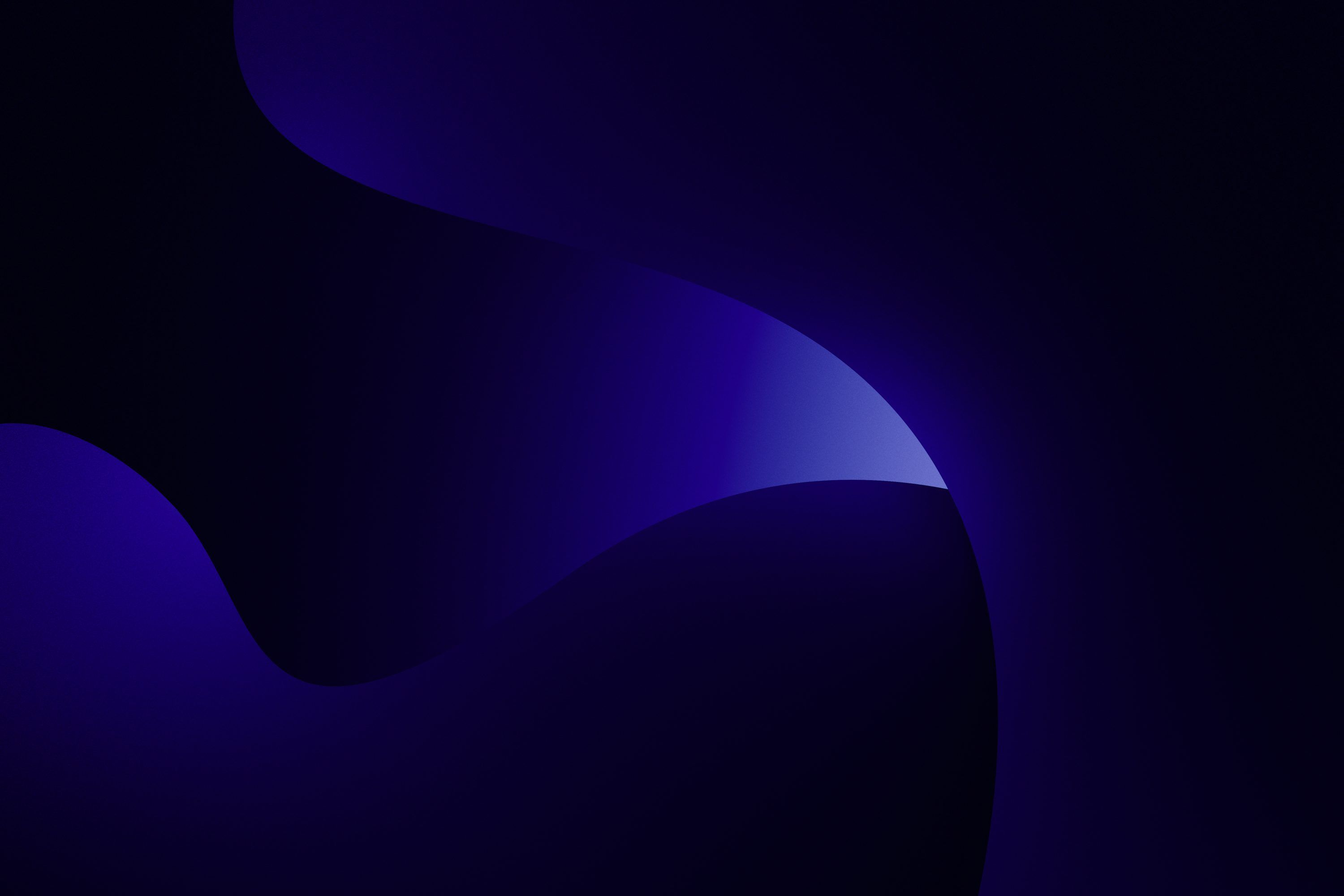 3000x2000 A dark blue background with a curved curve photo