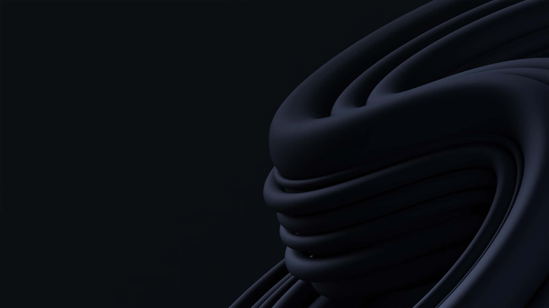 1920x1080 Download Black Abstract Background With A Curved Shape