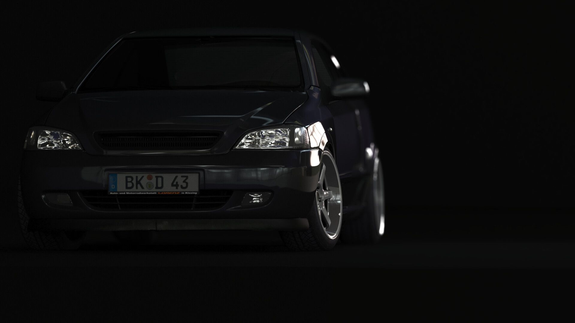 1920x1080 Opel Astra G Coupe Scan and 3D