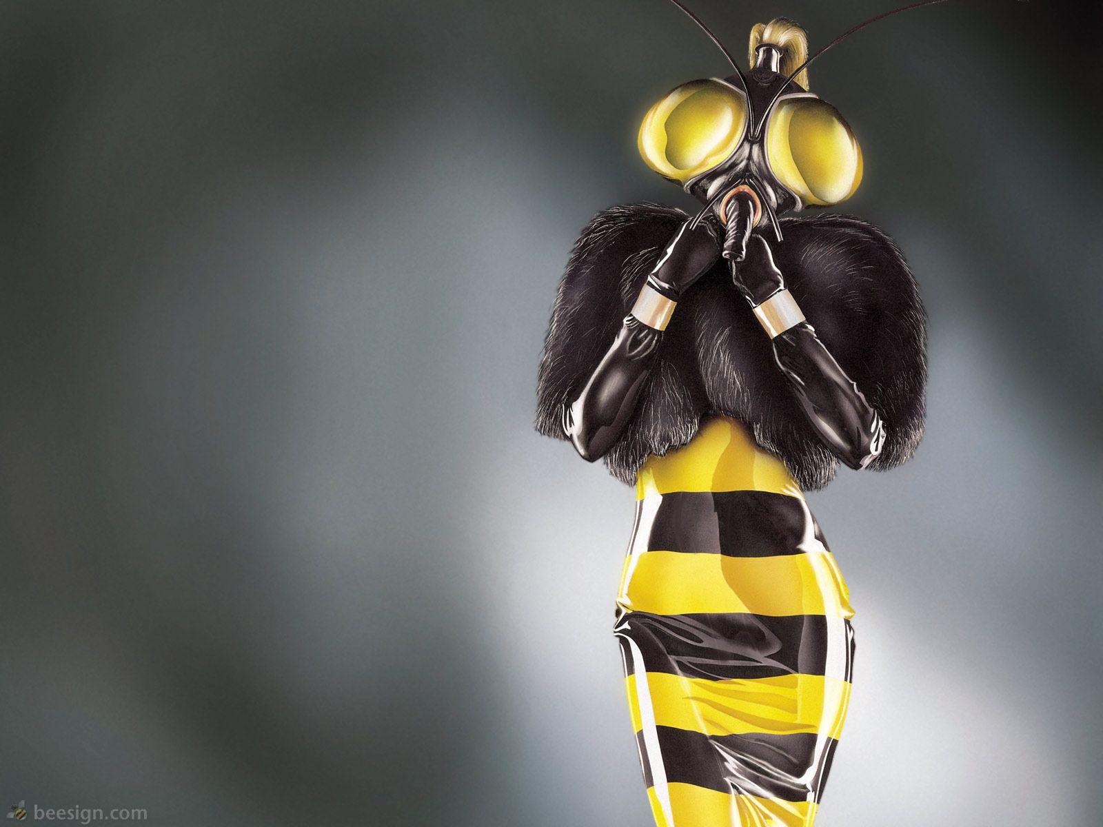 1600x1200 Wasp Illustration wallpaper. Wasp Illustration