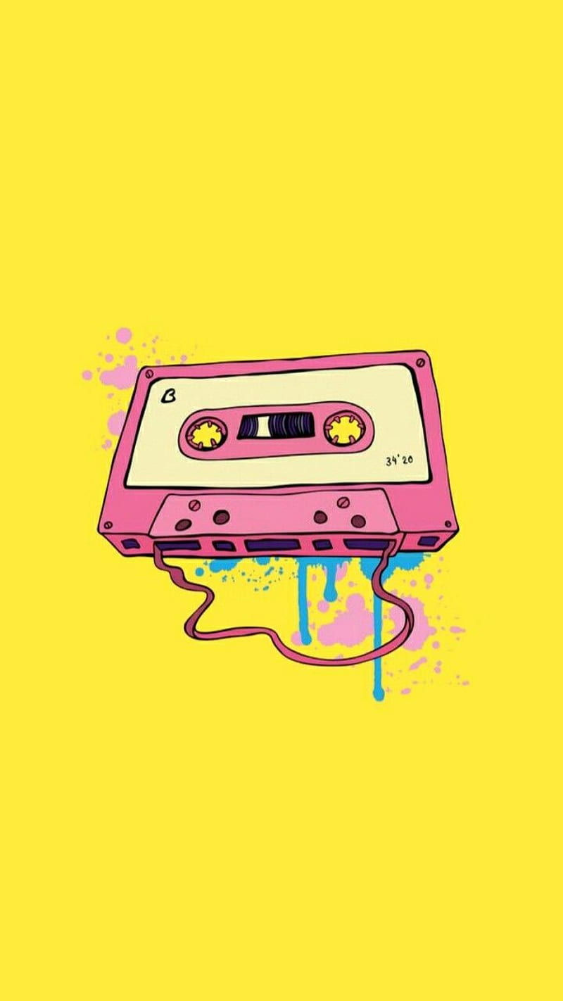 800x1422 Retro cassette, music, old, record, tapes, vintage, HD phone wallpaper