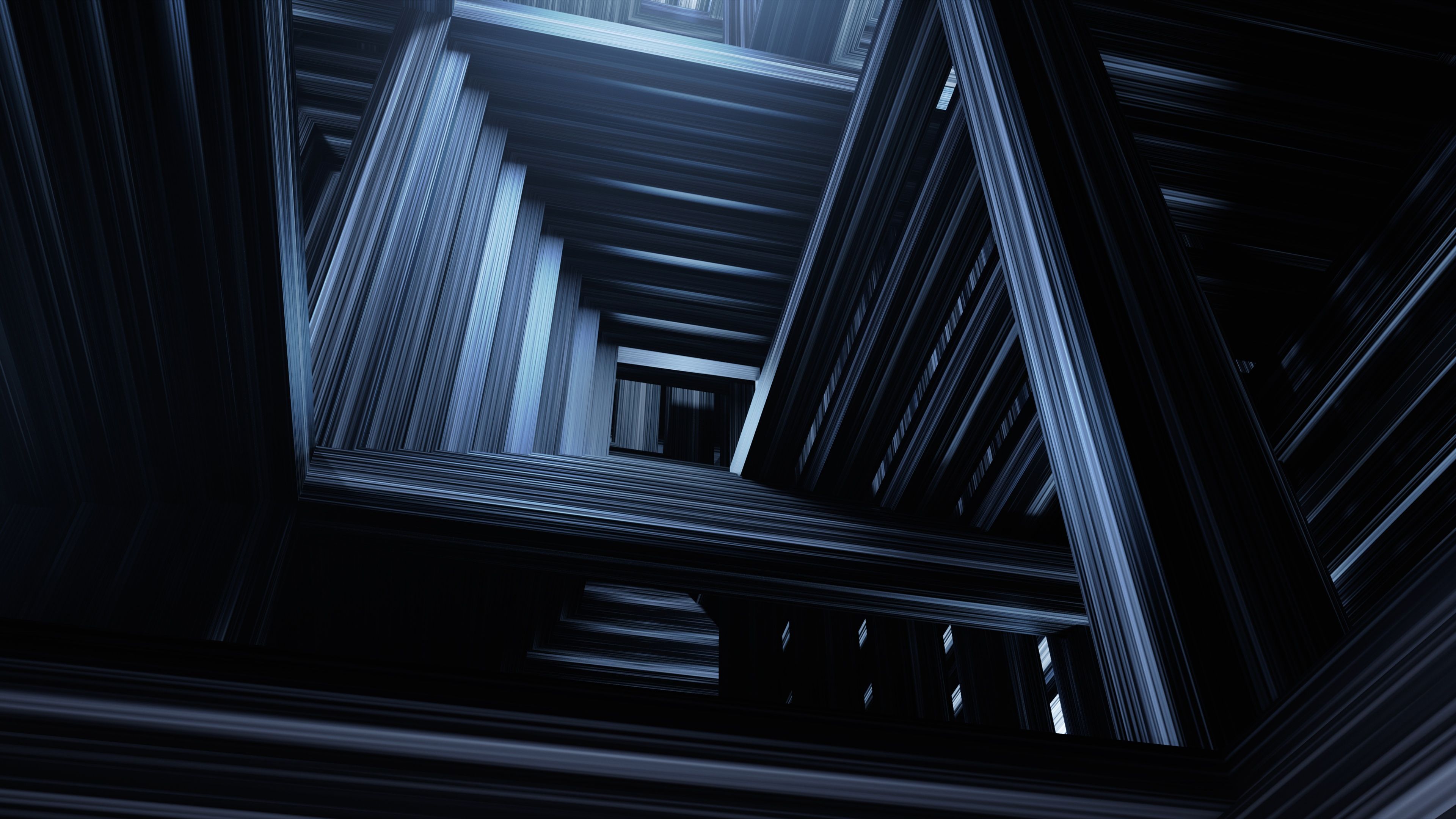 3840x2160 Mysterious Wallpaper 4K, Geometric, Fractal, Pattern