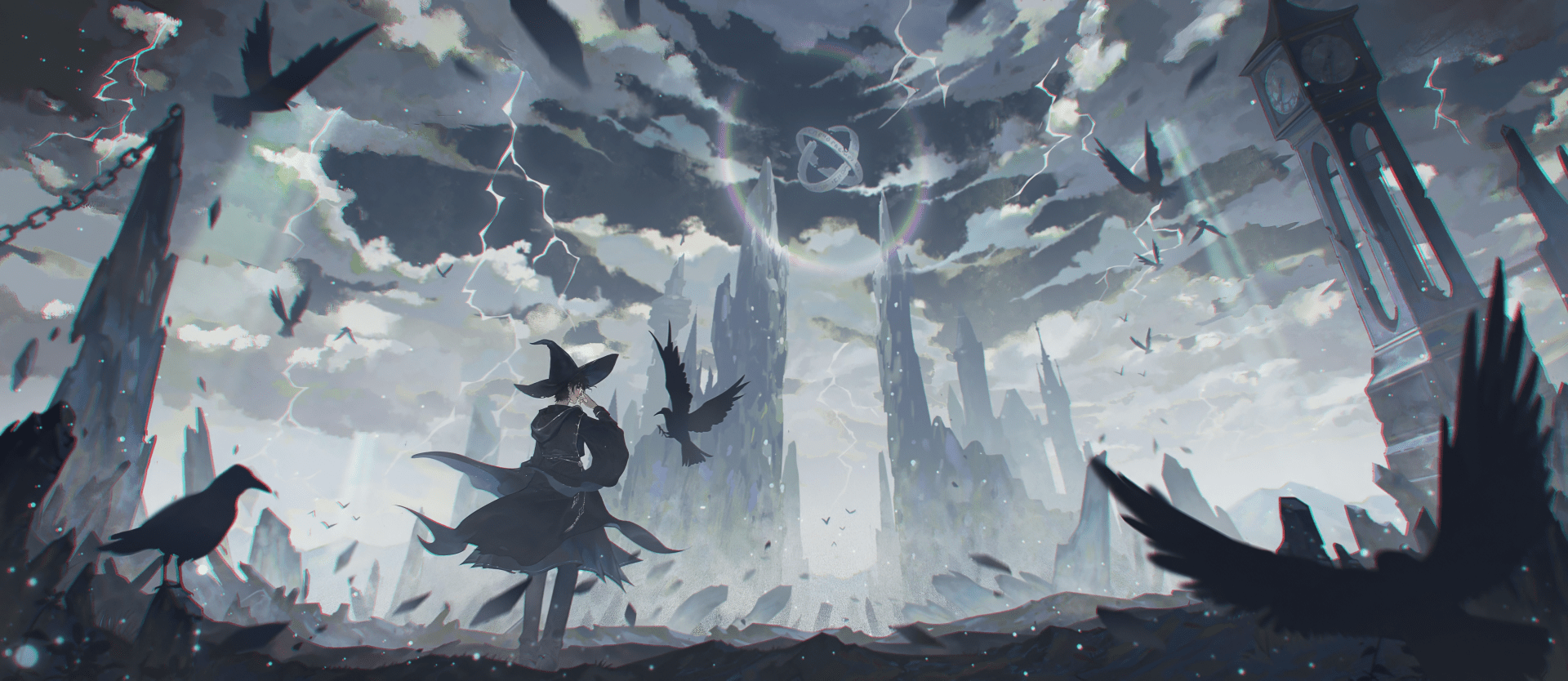 1920x834 Lord of Mysteries 4K Ultra HD Wallpaper: A Glimpse into the Enigmatic Realmx2232