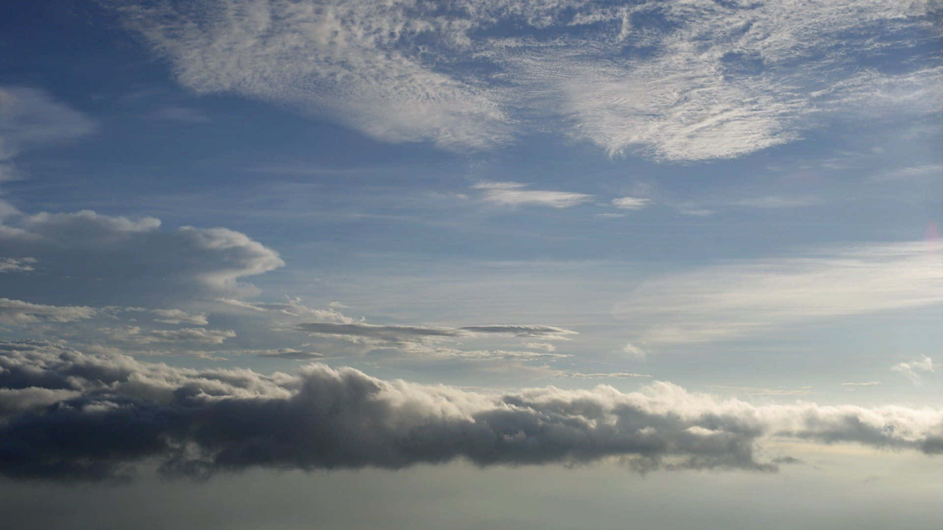 1920x1080 Download An Overcast Morning Sky Fills The Horizon