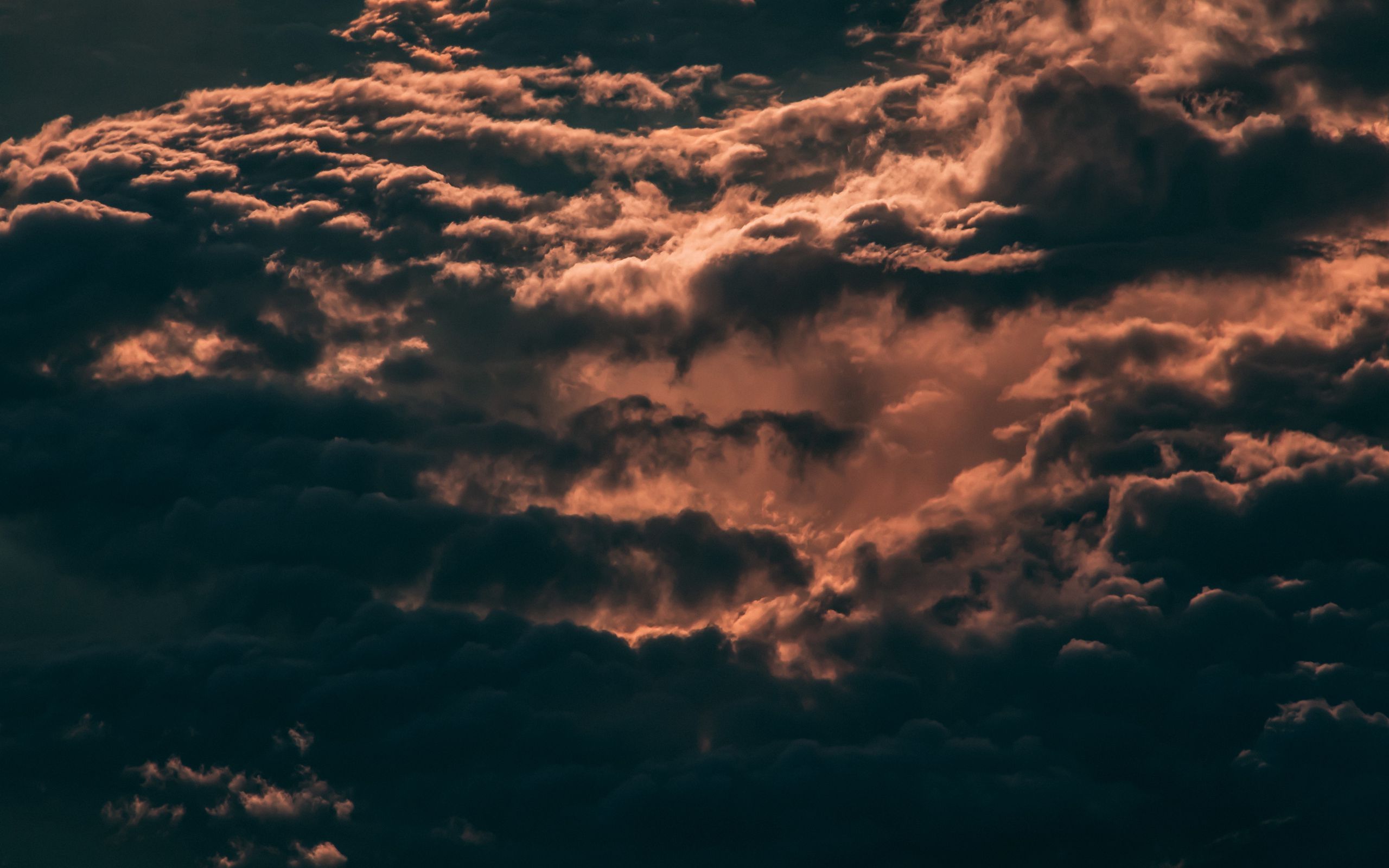 2560x1600 Download wallpaper 2560x1600 clouds, sky, dark, overcast, skylight widescreen 16:10 HD background