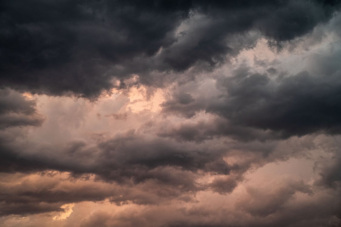 1125x750 Rain Clouds on Sky at Sunset · Free