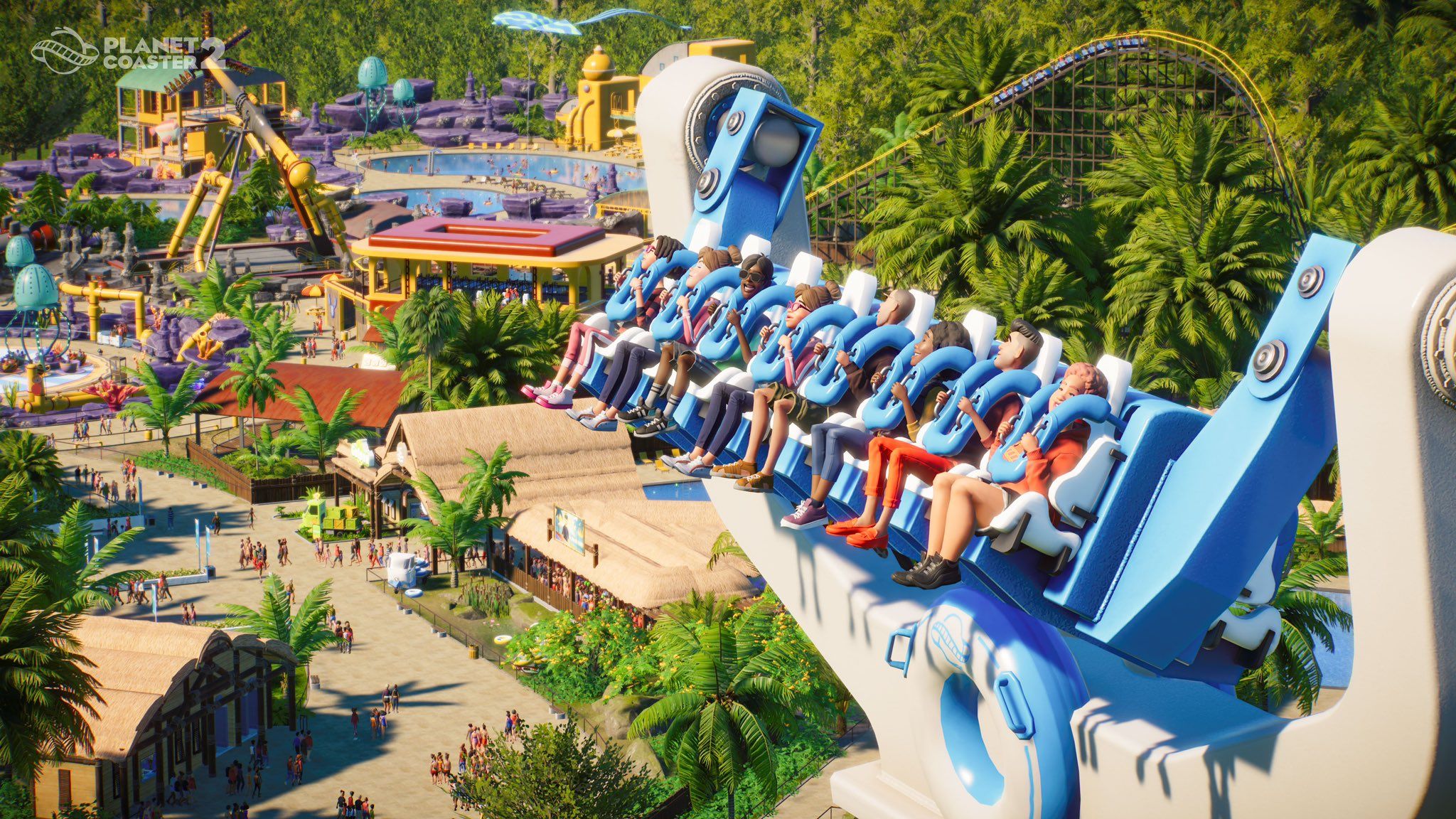 2048x1152 Planet Coaster 2 Wallpaper
