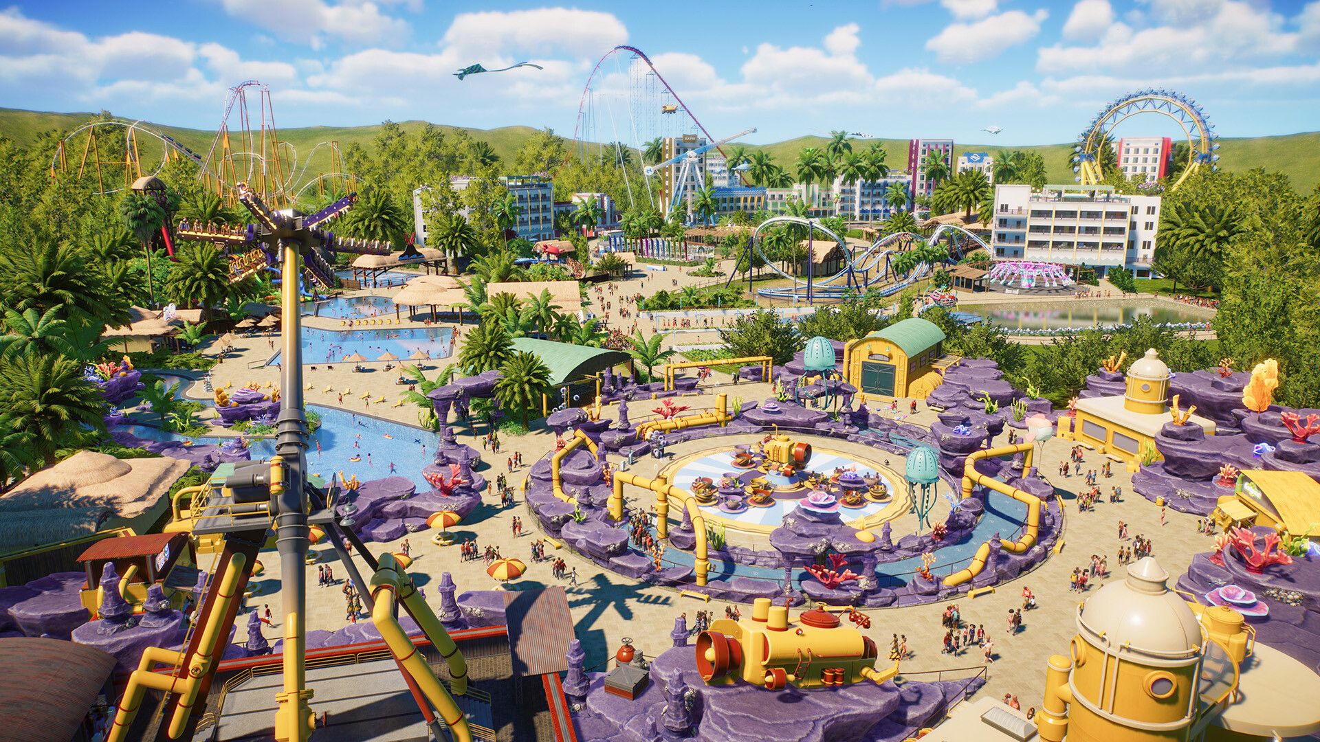 1920x1080 Planet Coaster 2 Screenshot and Key Art