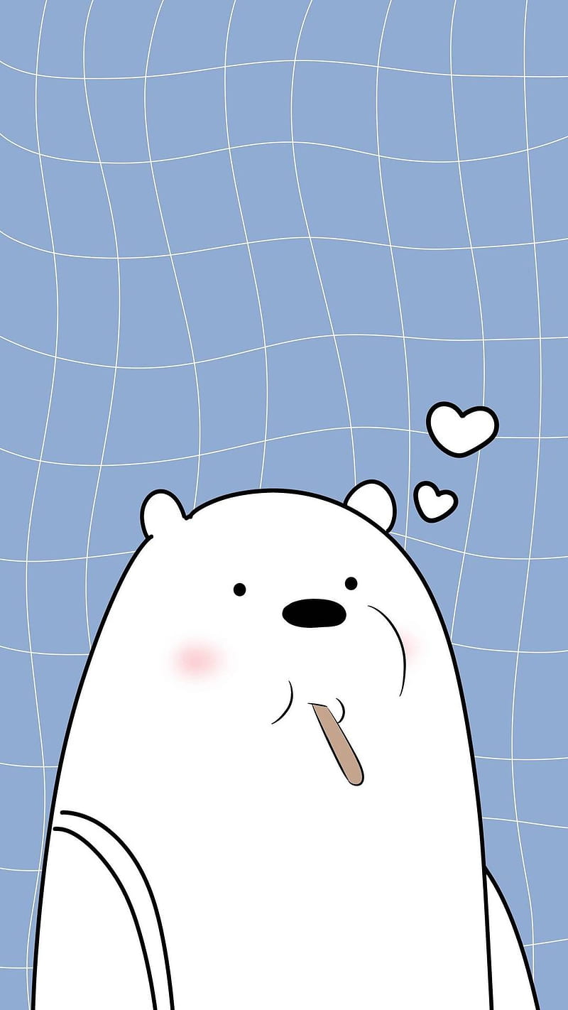 800x1422 Cute ice bear, bear, cute, HD phone wallpaper