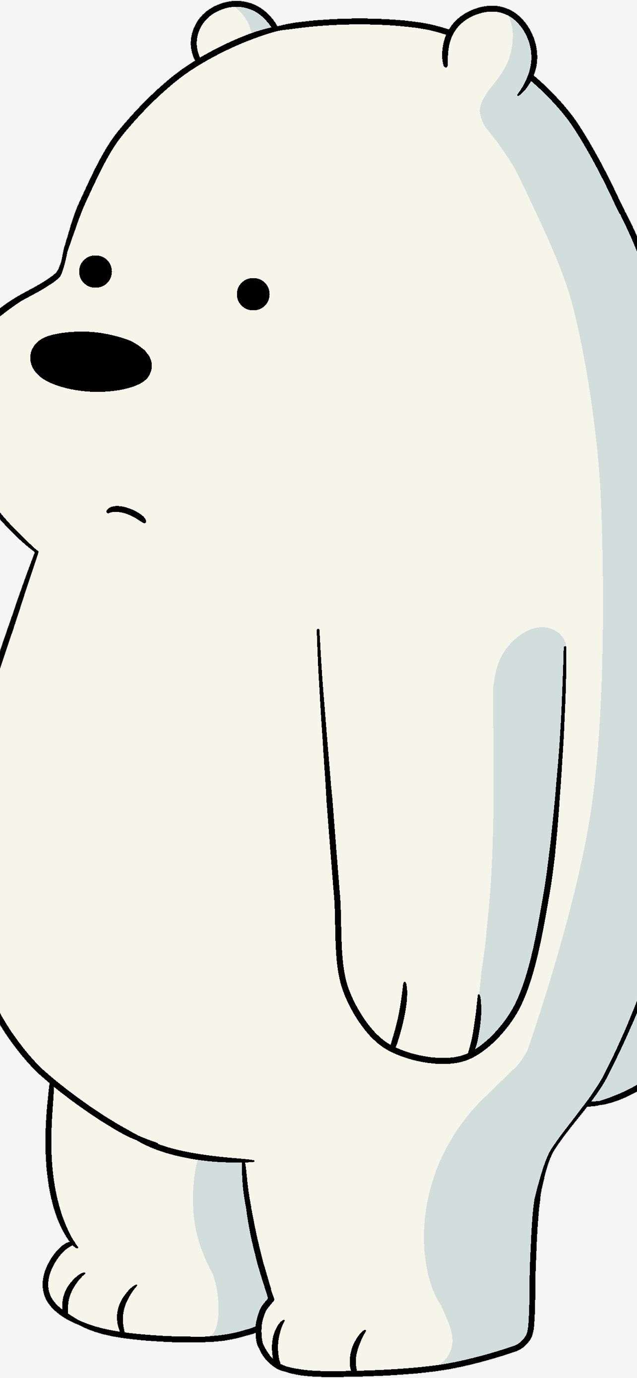 1284x2778 Background Ice Bear Baby We Bare Bears all iPhone Wallpaper Free Download