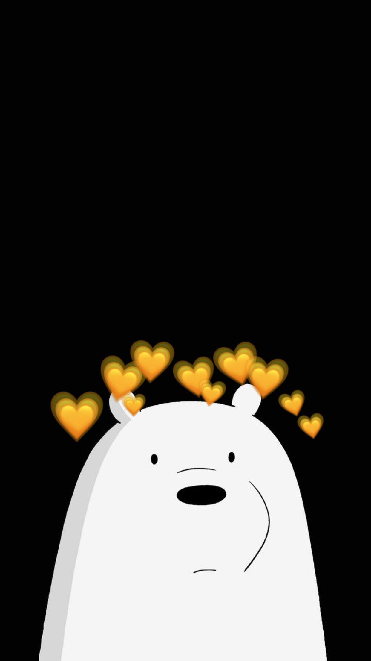 1242x2208 Aesthetic Ice Bear Wallpaper