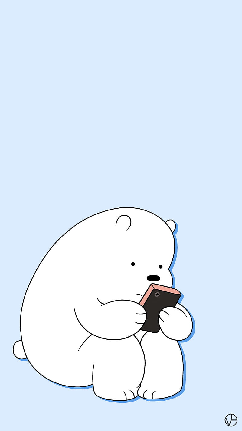 800x1421 Ice Bear, icebear, we bare bears, HD phone wallpaper