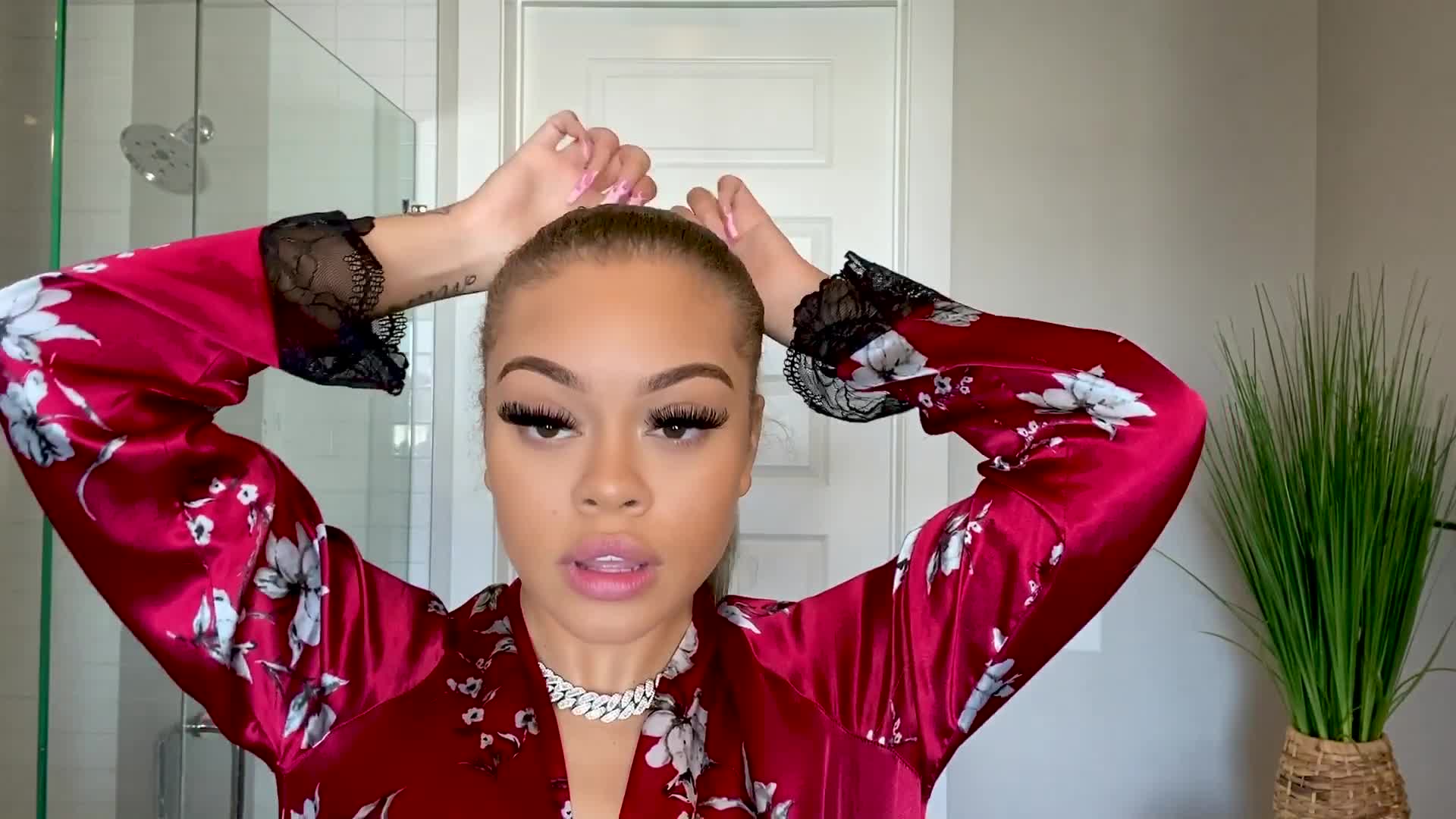 1920x1080 Watch Latto's Guide To Brushed Up Brows And A Perfect Ponytail