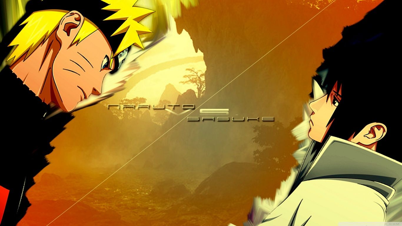 1366x768 Naruto Sasuke 4K UHD Wallpaper for UltraHD Desktop and TV