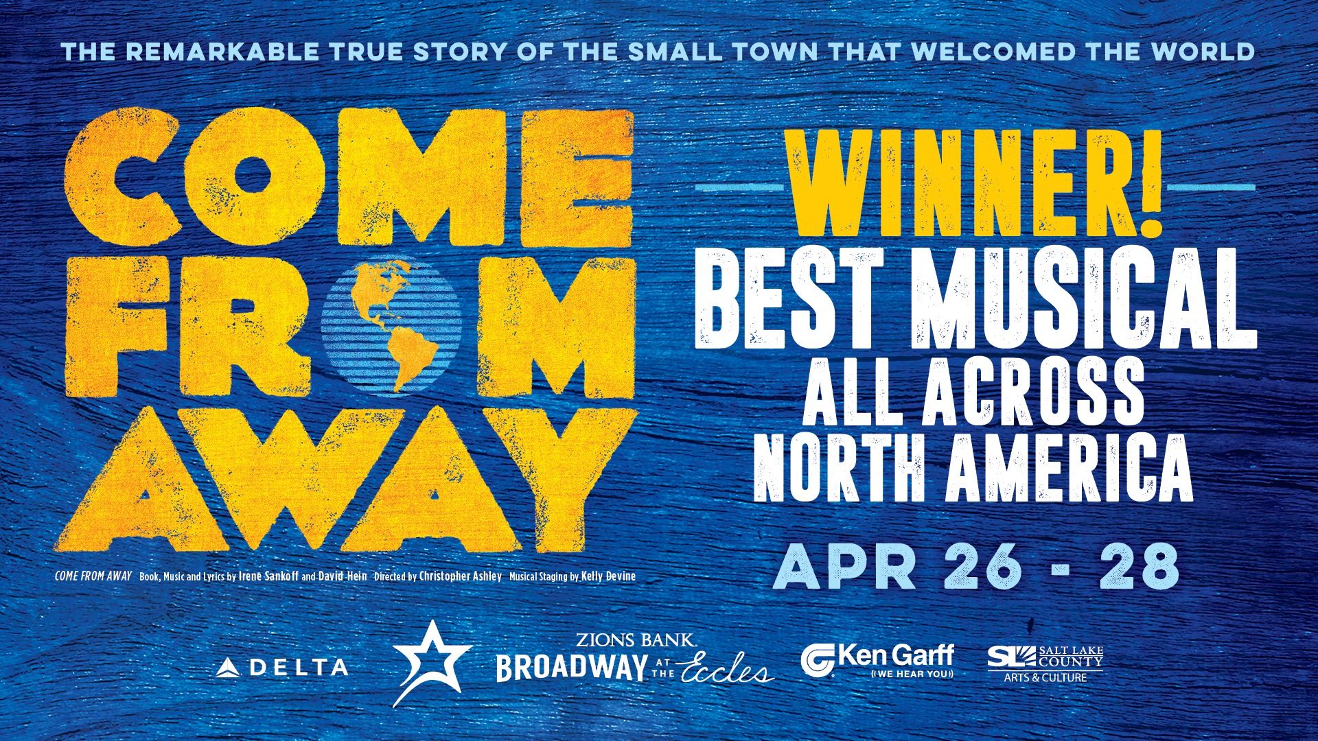 1920x1080 Eccles' COME FROM AWAY is Modern Theatre at Its Finest Theatre Bloggers