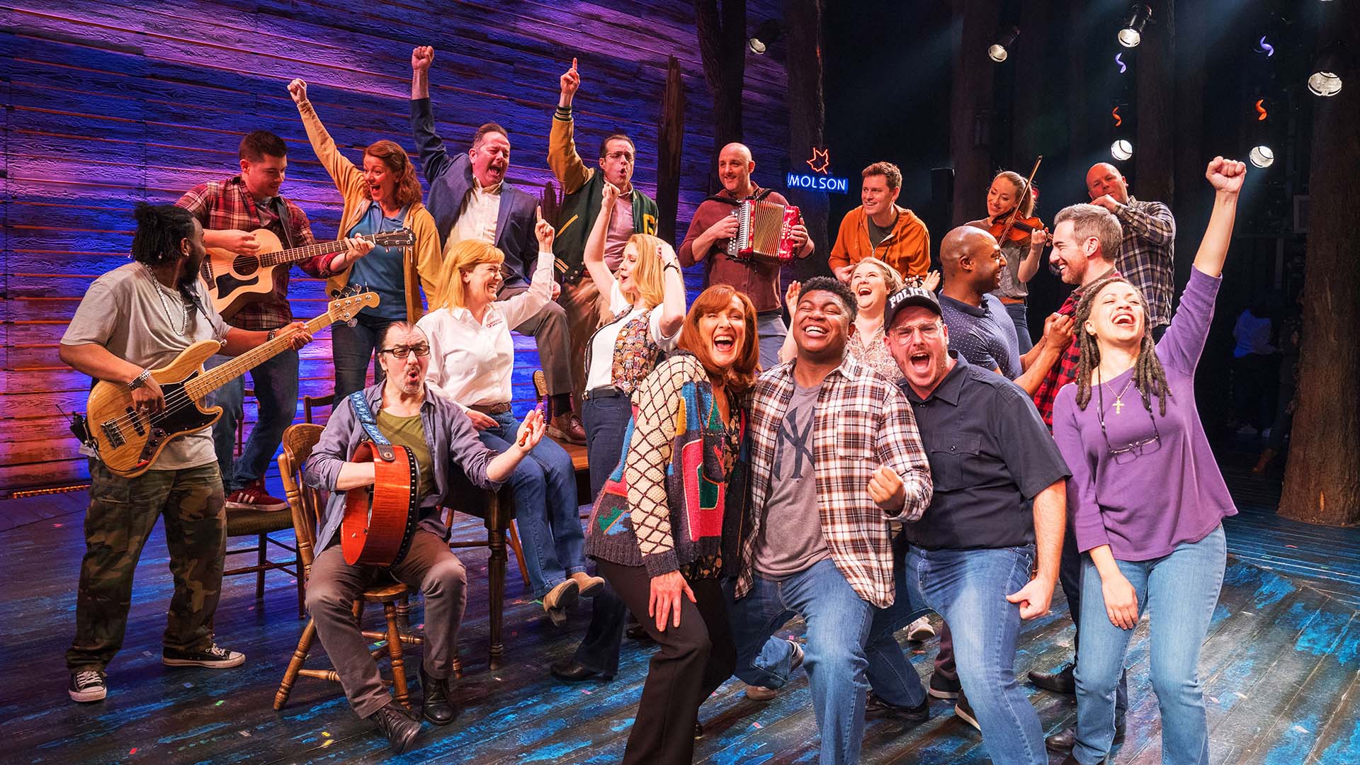 1920x1080 Come From Away. Official Box Office