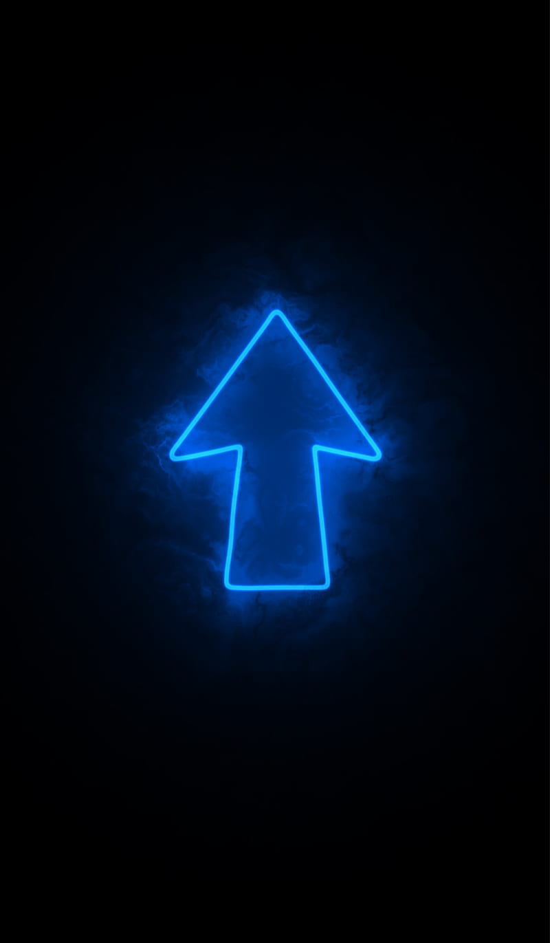 800x1371 HD neon arrows wallpaper