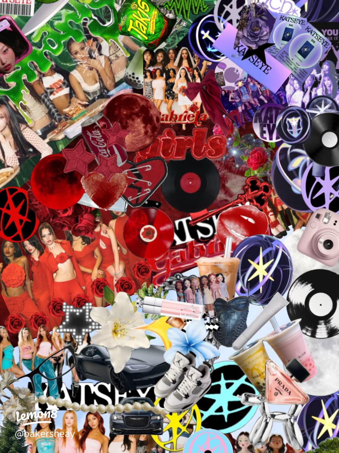 1080x1440 Katseye Collage Wallpaper