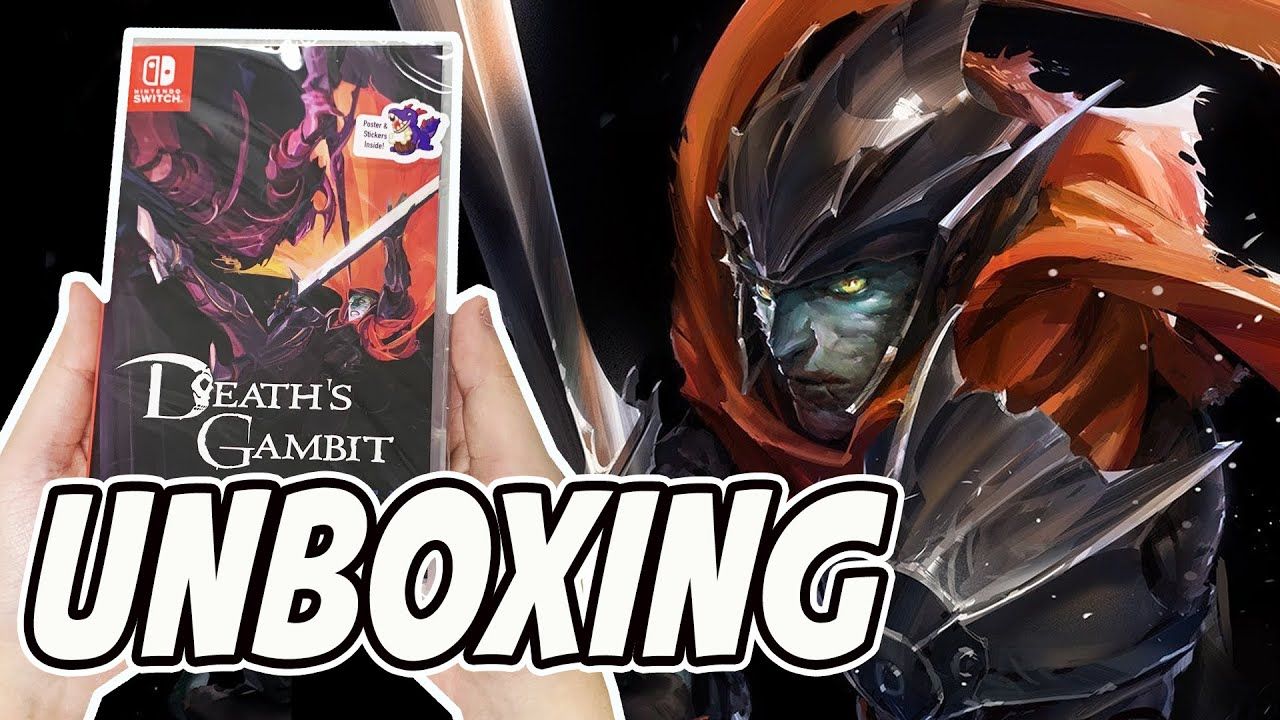 1280x720 Death's Gambit (Nintendo Switch) Unboxing