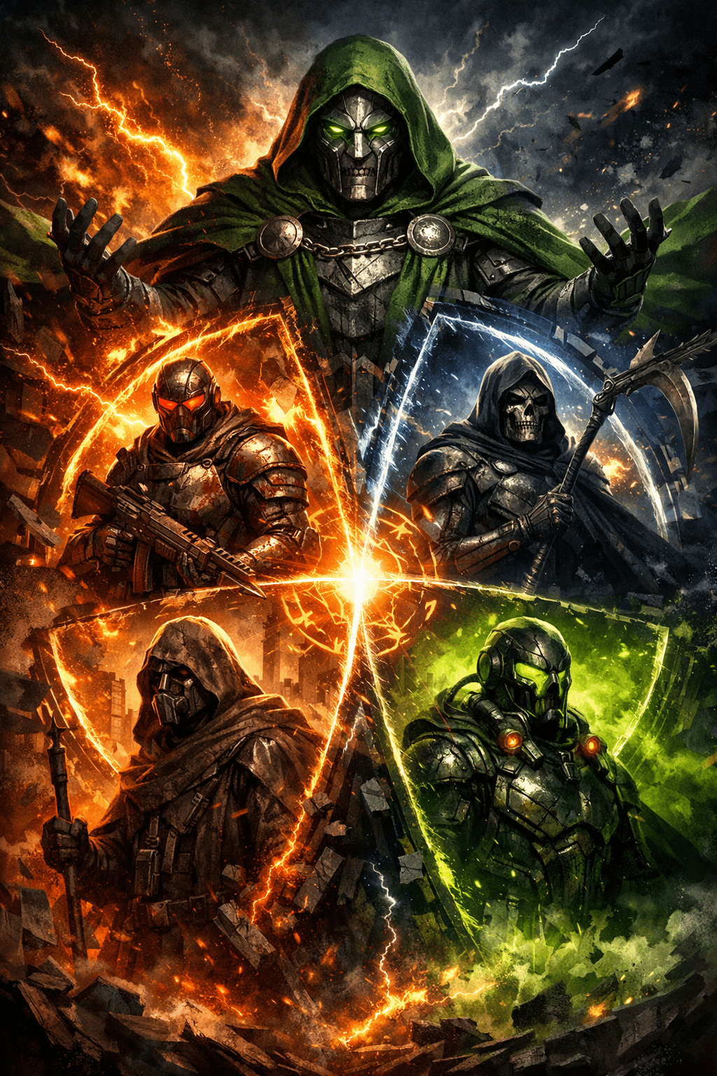 1024x1536 THEORY Avengers: Doomsday got 4 teasers because they represent the 4 Horsemen of the Apocalypse