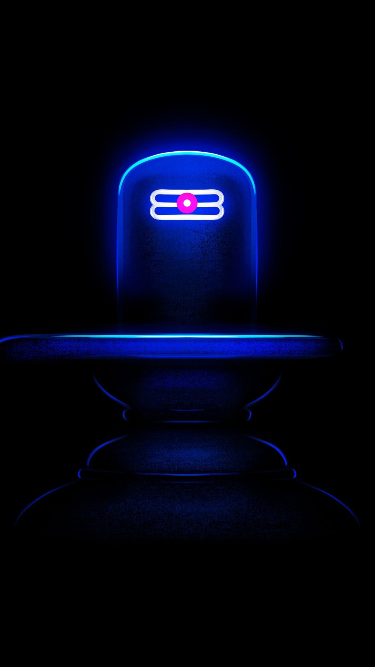 1242x2208 Shiva Linga Wallpaper 4K, Lord Shiva, Hindu God, Mahadev