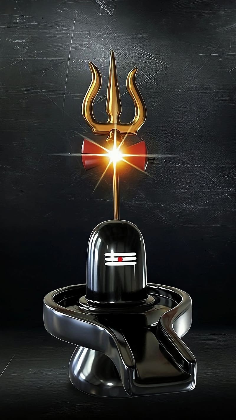 800x1422 Shivling Wale, Trishul Background, lord, mahadev, god, HD phone wallpaper