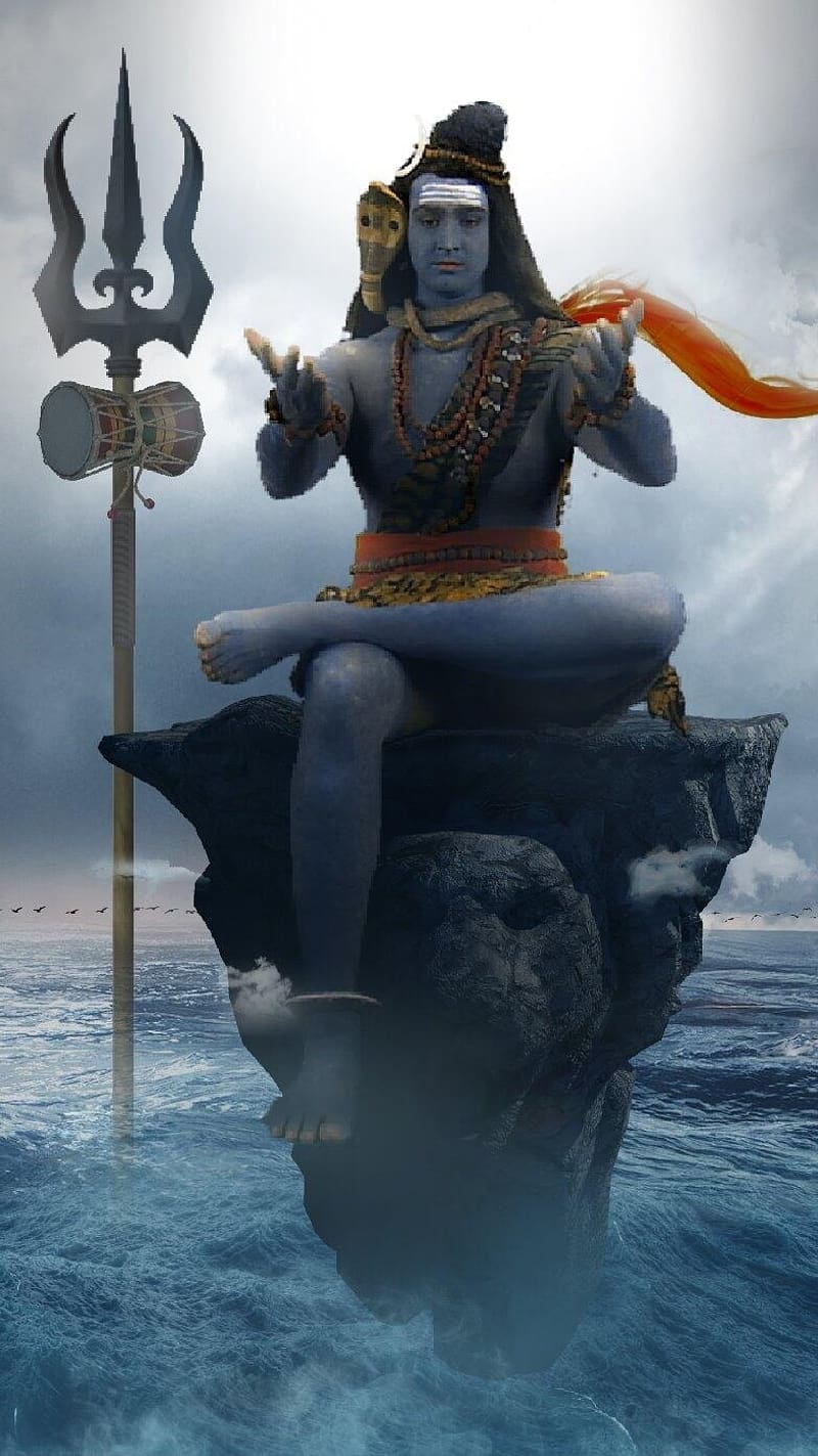 800x1423 Lord Shiva Angry.Mahadev Shivling, lord shiva angry, mahadev, lord, shiva, god, HD phone wallpaper