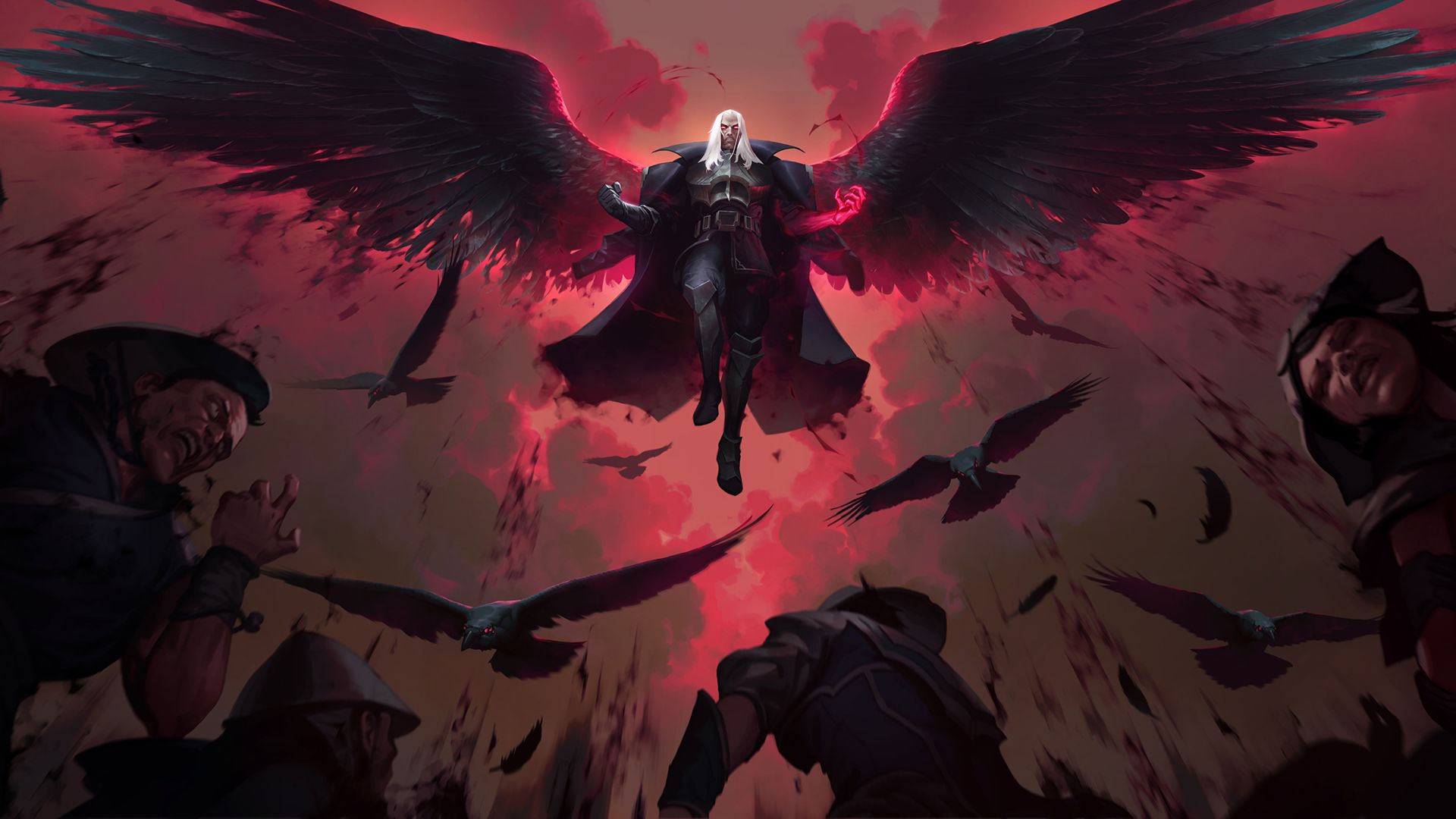 1920x1080 Swain Ascendant: HD League of Legends & Legends of Runeterra Wallpaper