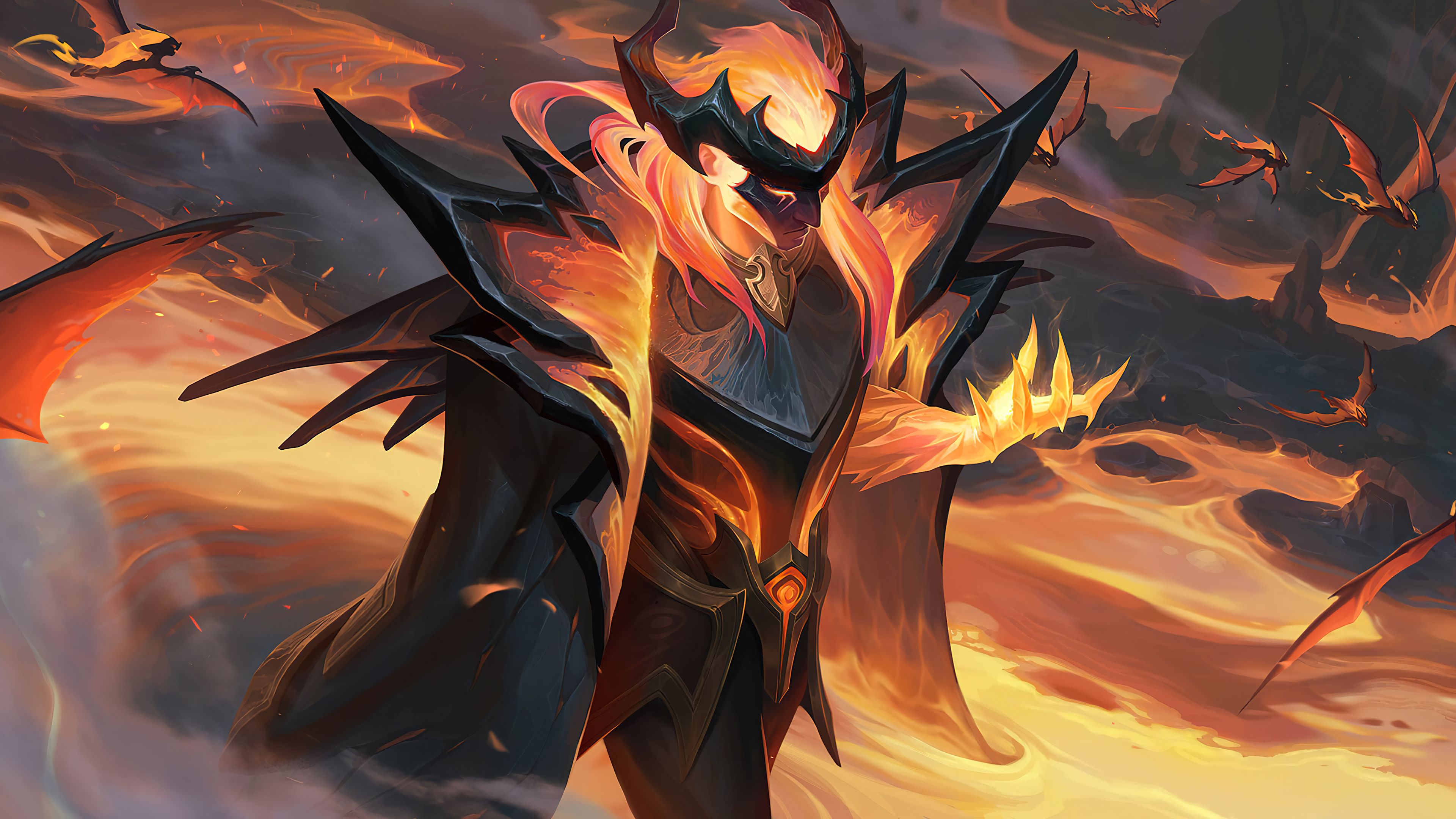 3840x2160 Swain Infernal V1 Runeterra Wallpaper 4K HD PC g