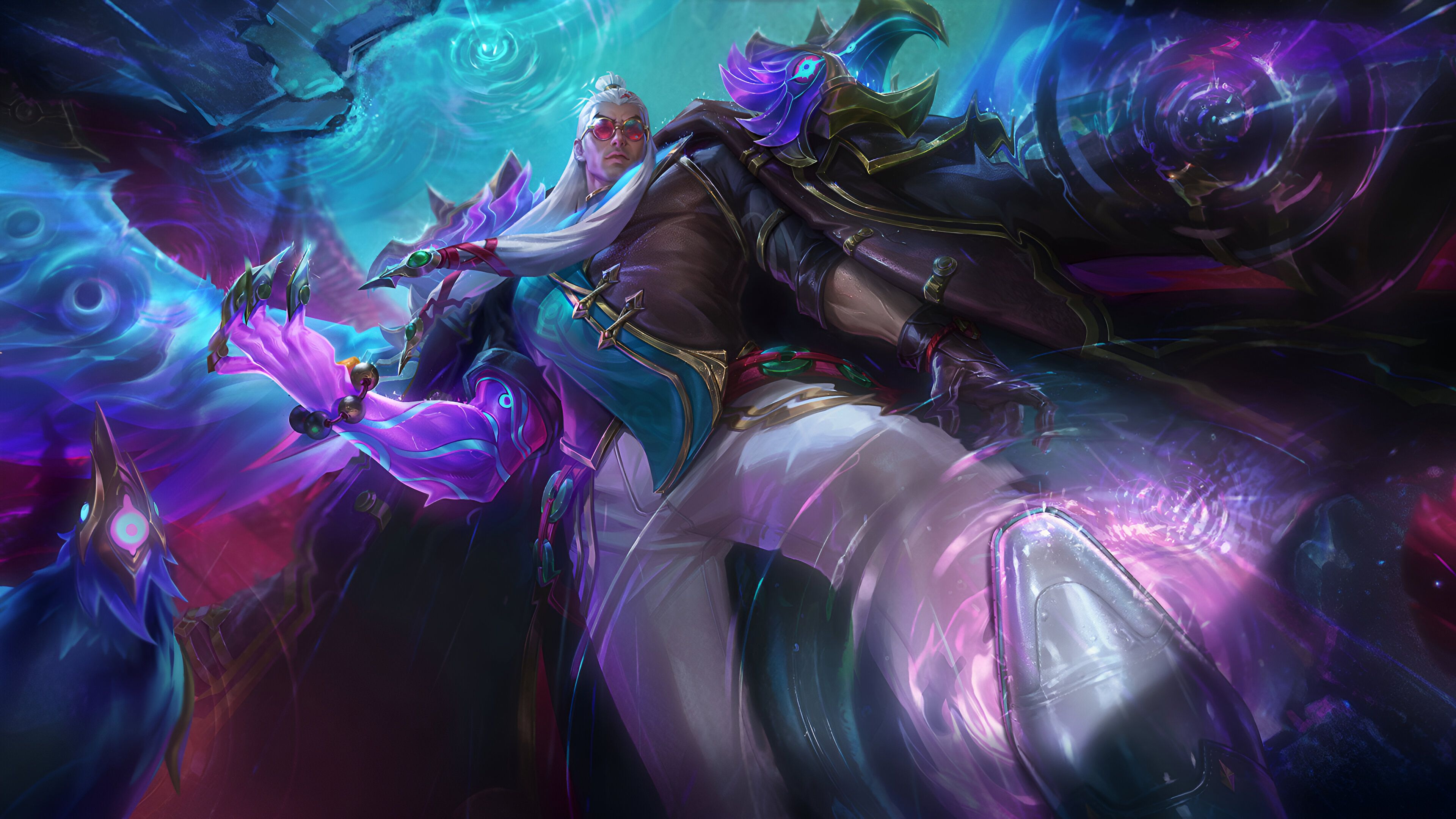 3840x2160 Fiend Queller Swain Skin League Of Legends 4K Wallpaper 4K Abstract & Digital Art Wallpaper