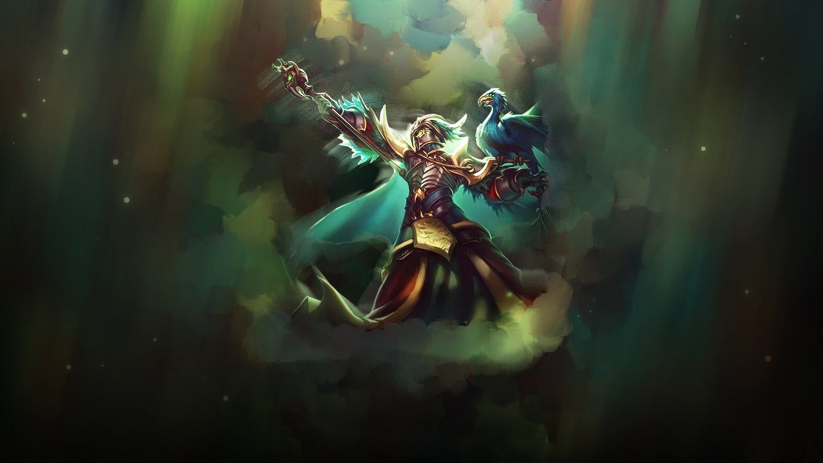 1600x900 Tyrant Swain. Wallpaper & Fan Arts. League Of Legends