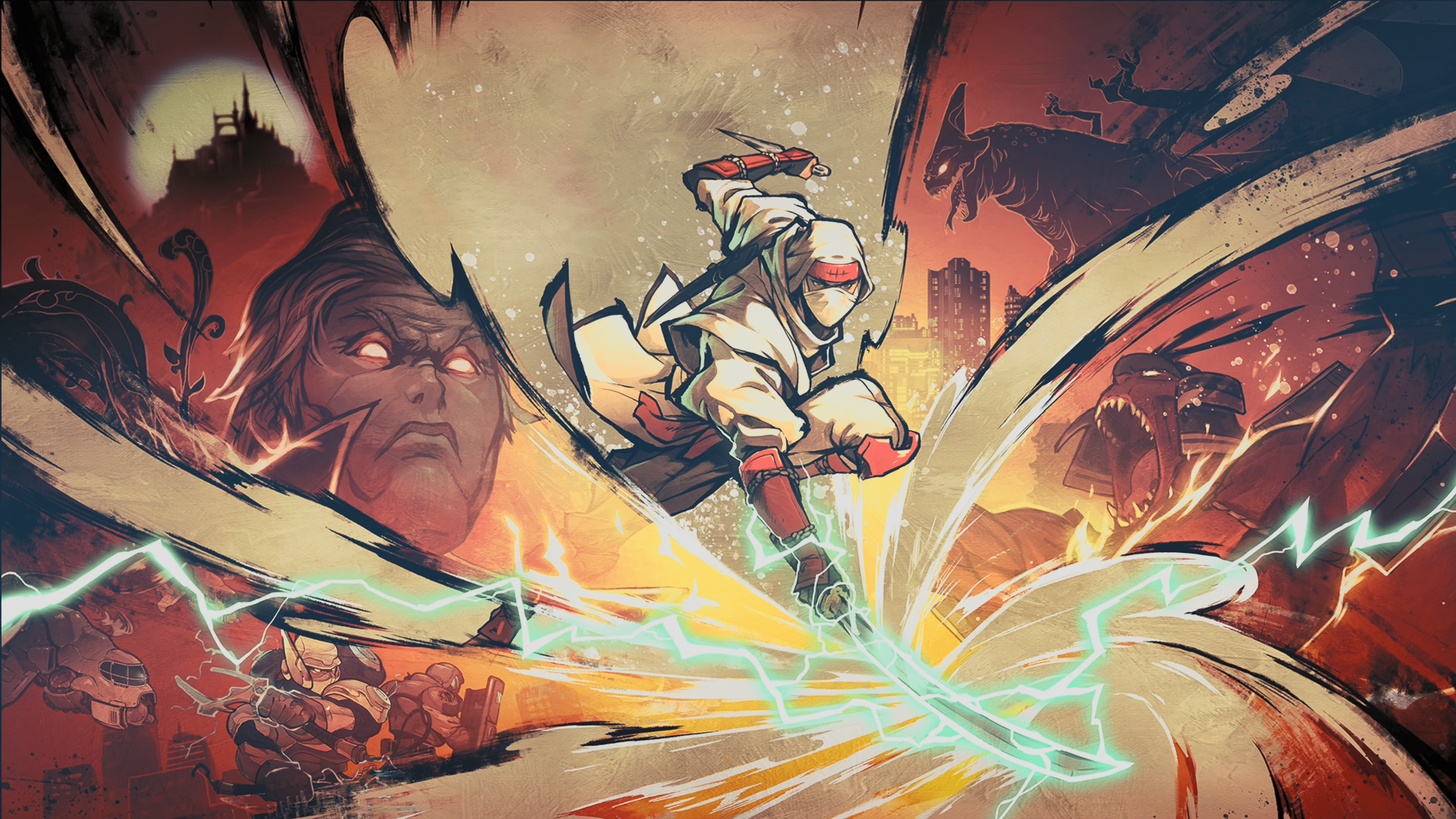 3840x2160 Shinobi: Art Of Vengeance Wallpaper