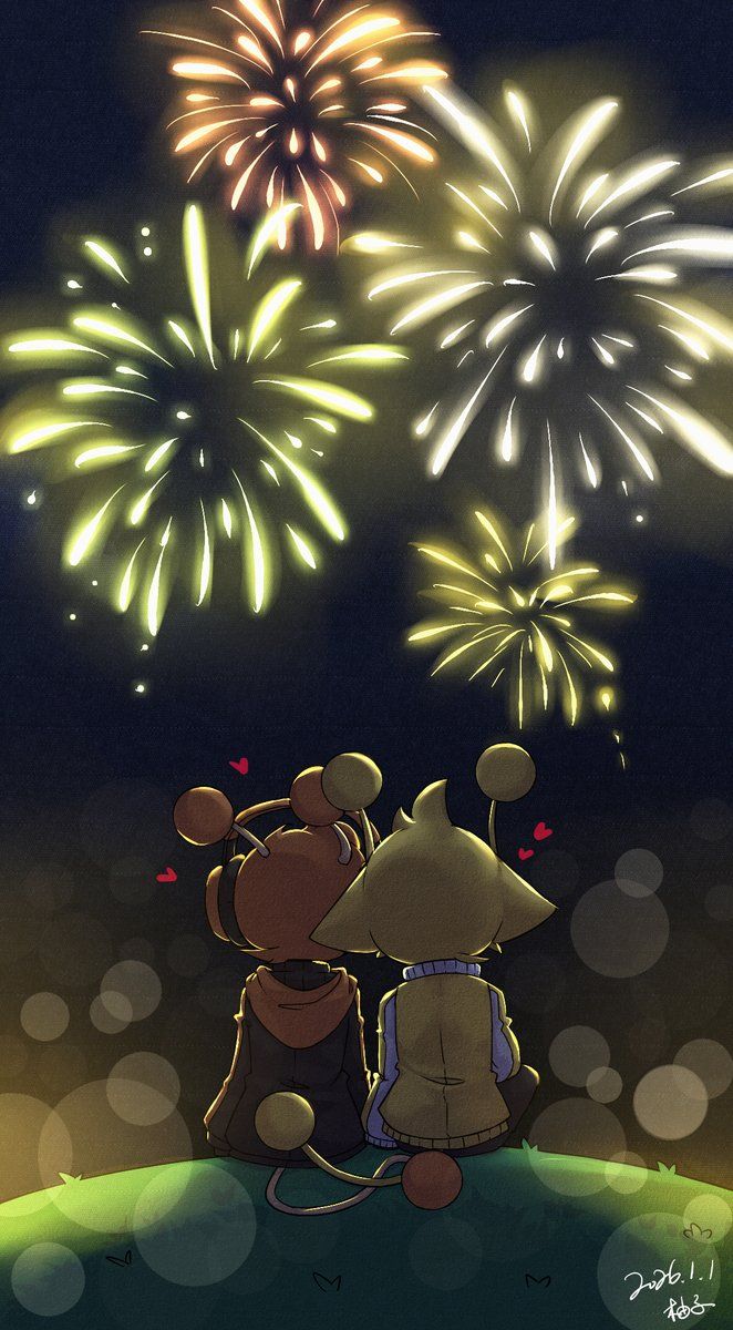 662x1200 sprunki #simoren Happy New Year 2026 to everyone! And Happy New Year to every Sprunki character as well! Hope we can see more Simon x Oren works in the new year
