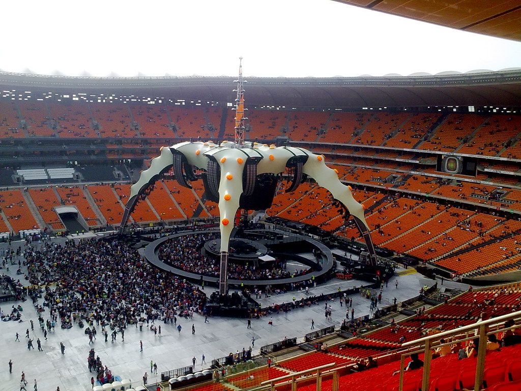 1024x768 U2 Concert at Soccer City Stadium. Johannesburg, South Afri