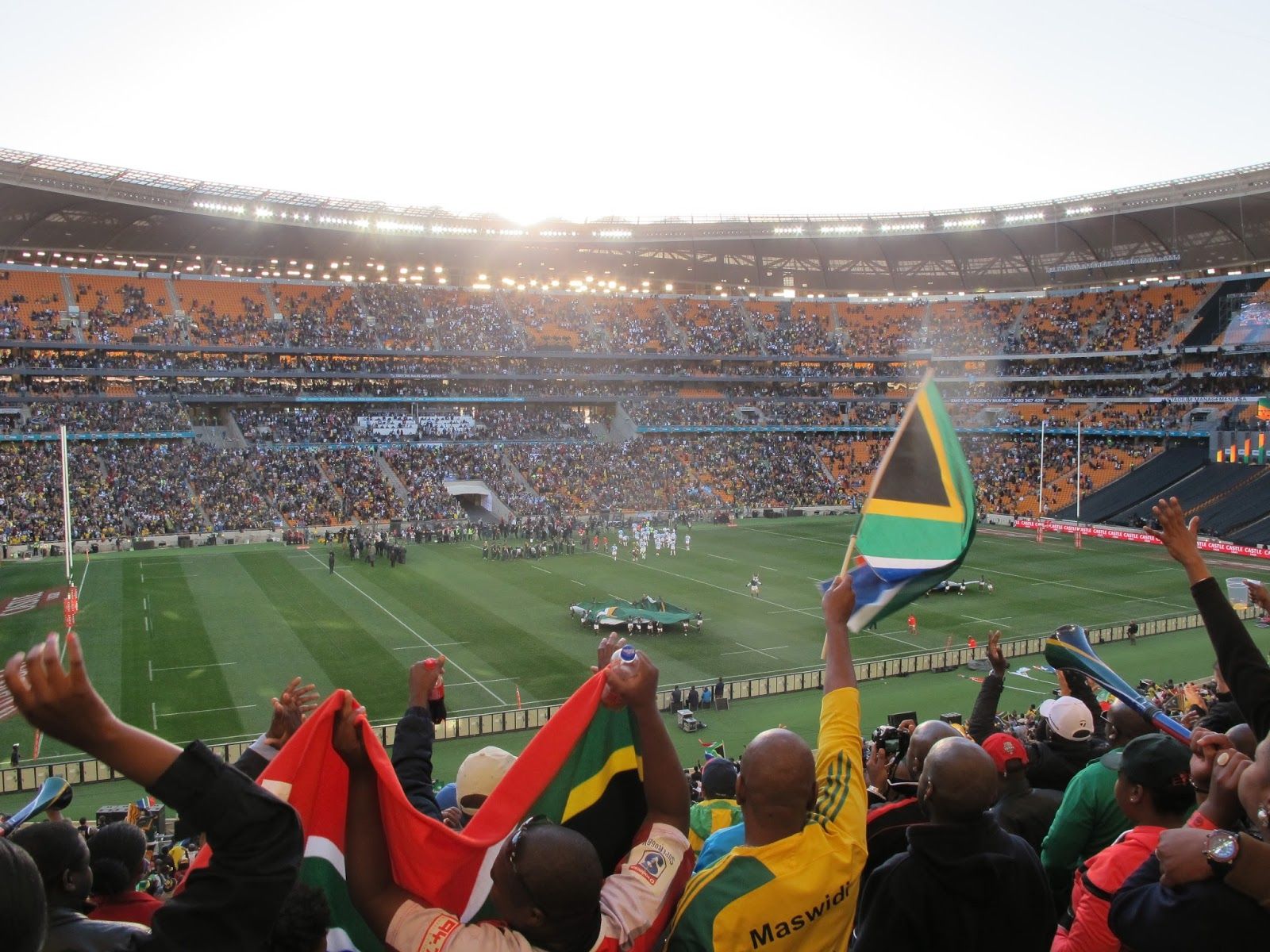 1600x1200 Because this is Africa: Mandela Unite at the FNB Stadium