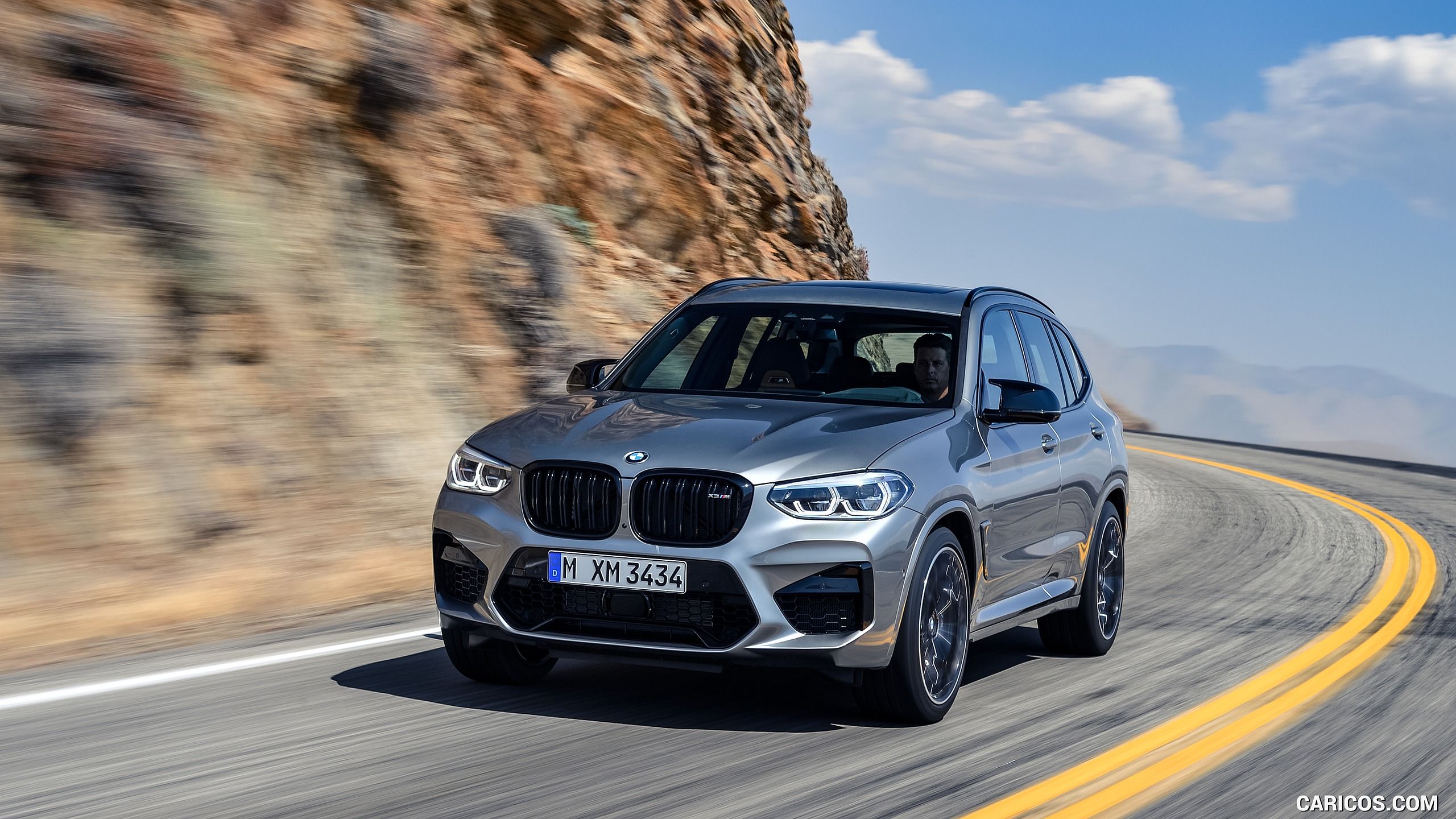 2560x1440 BMW X3 M Competition Wallpaper