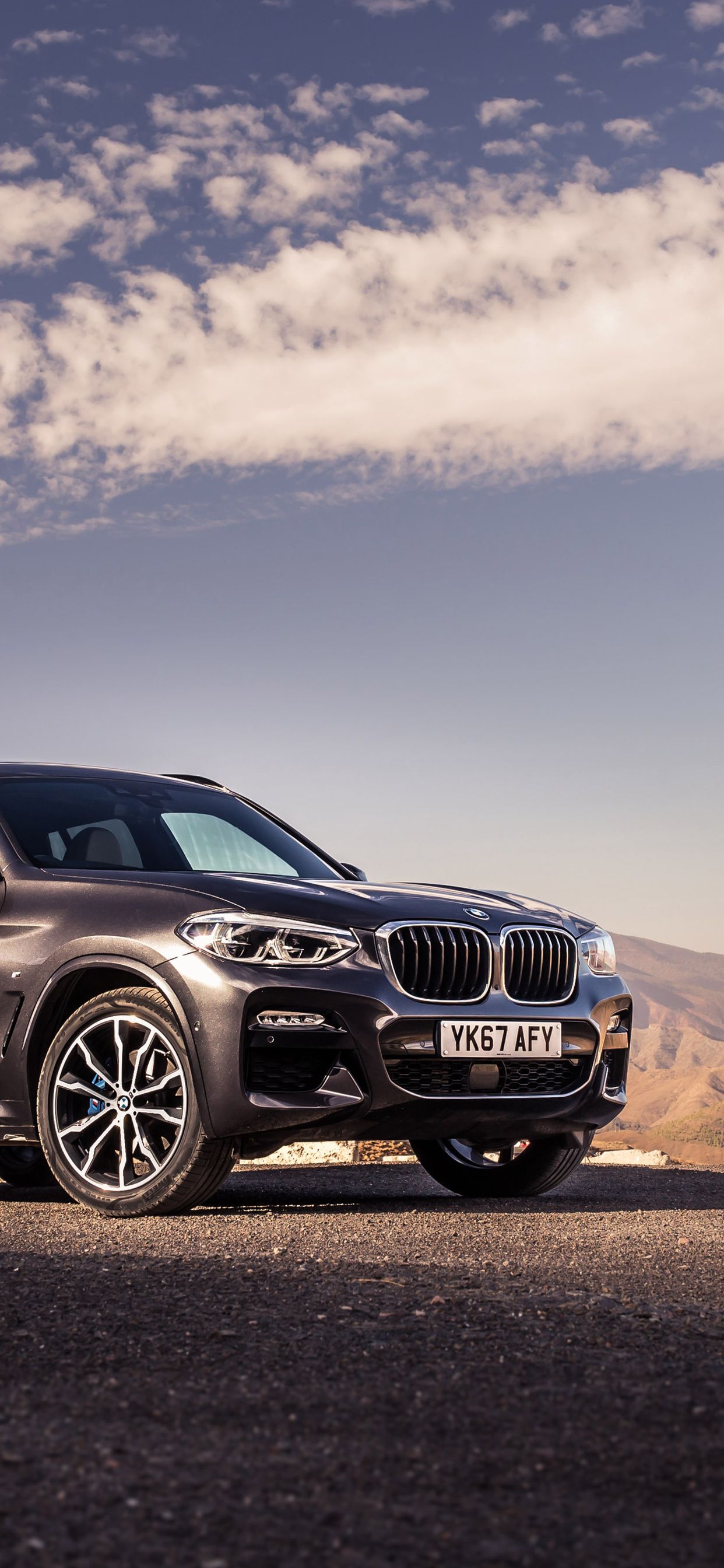 1242x2688 BMW X3 Wallpaper