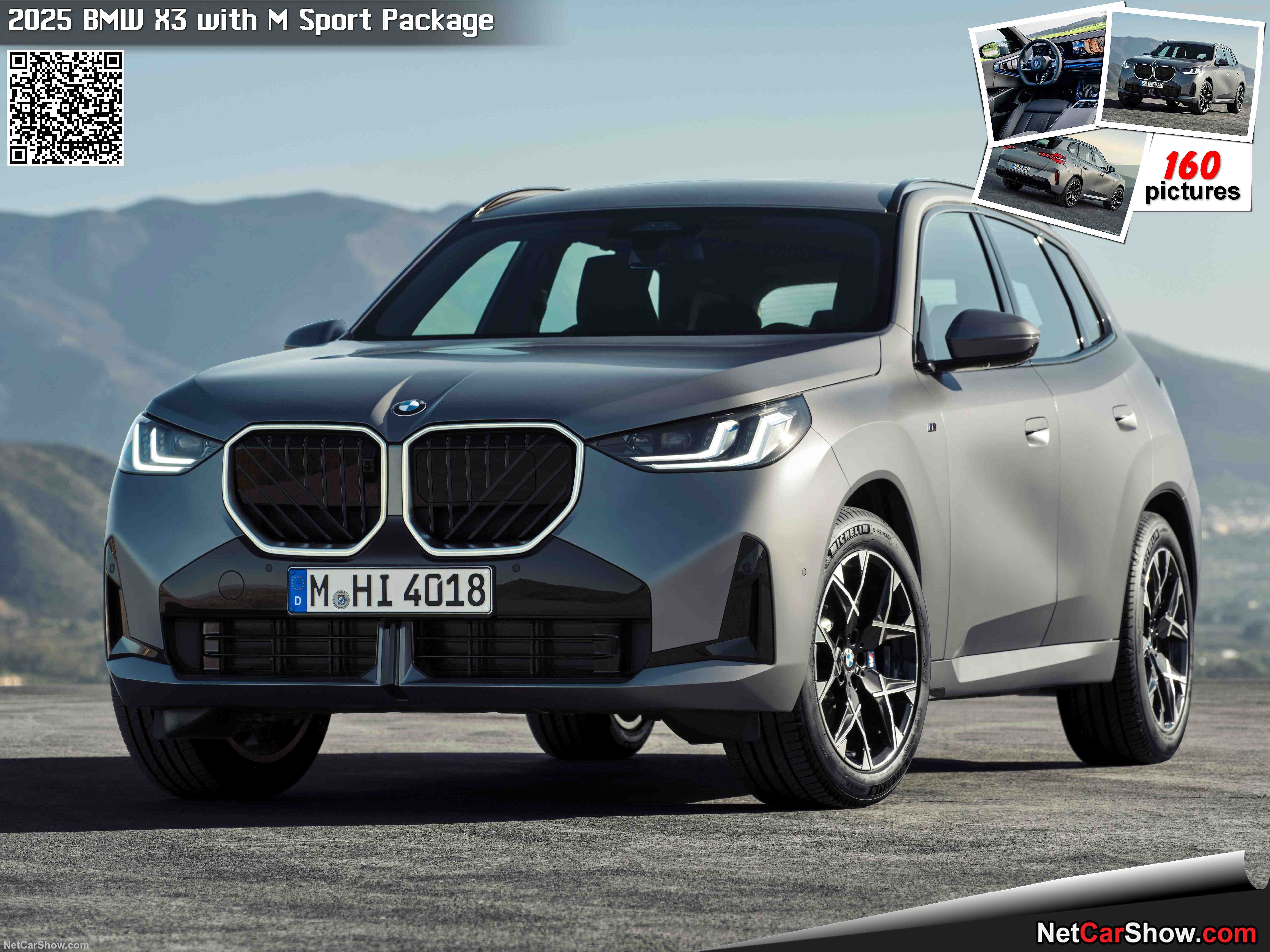 5120x3840 BMW X3 with M Sport Package (2025), information & specs