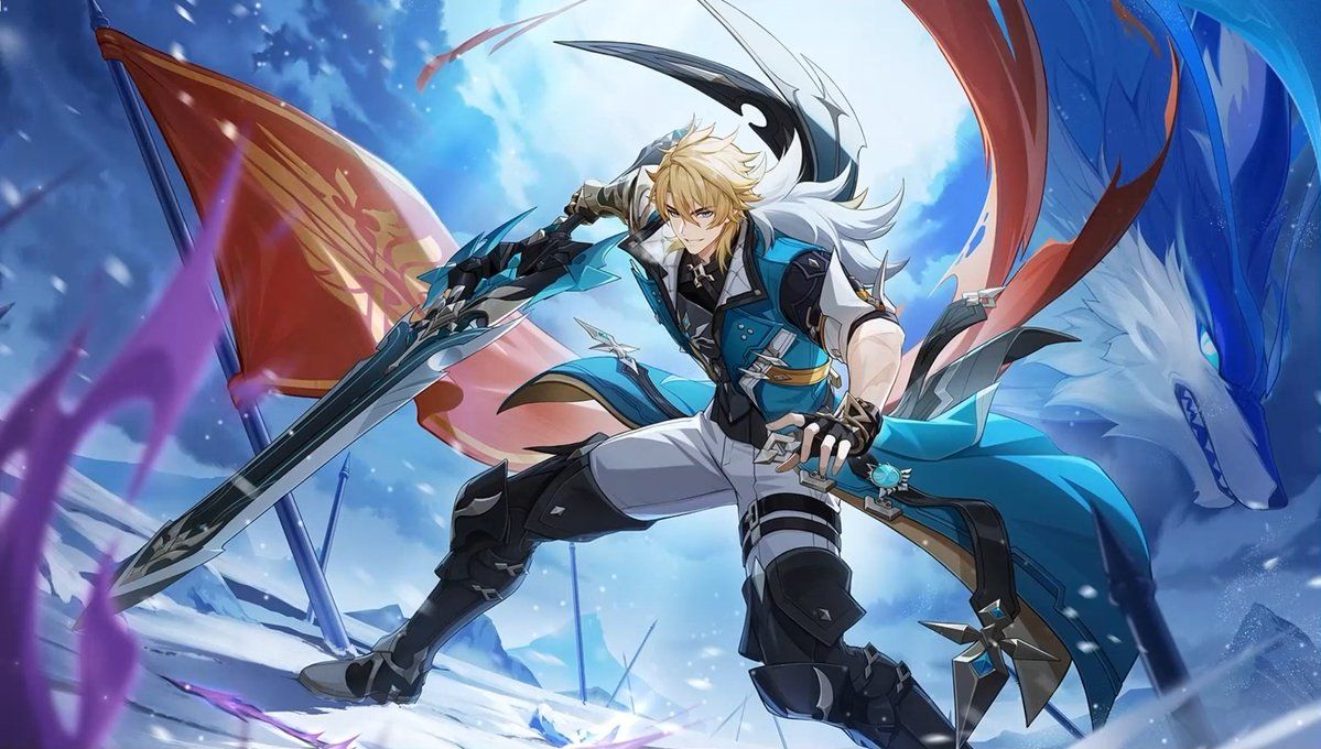 1199x680 NEW VARKA OFFICIAL ART #GenshinImpact