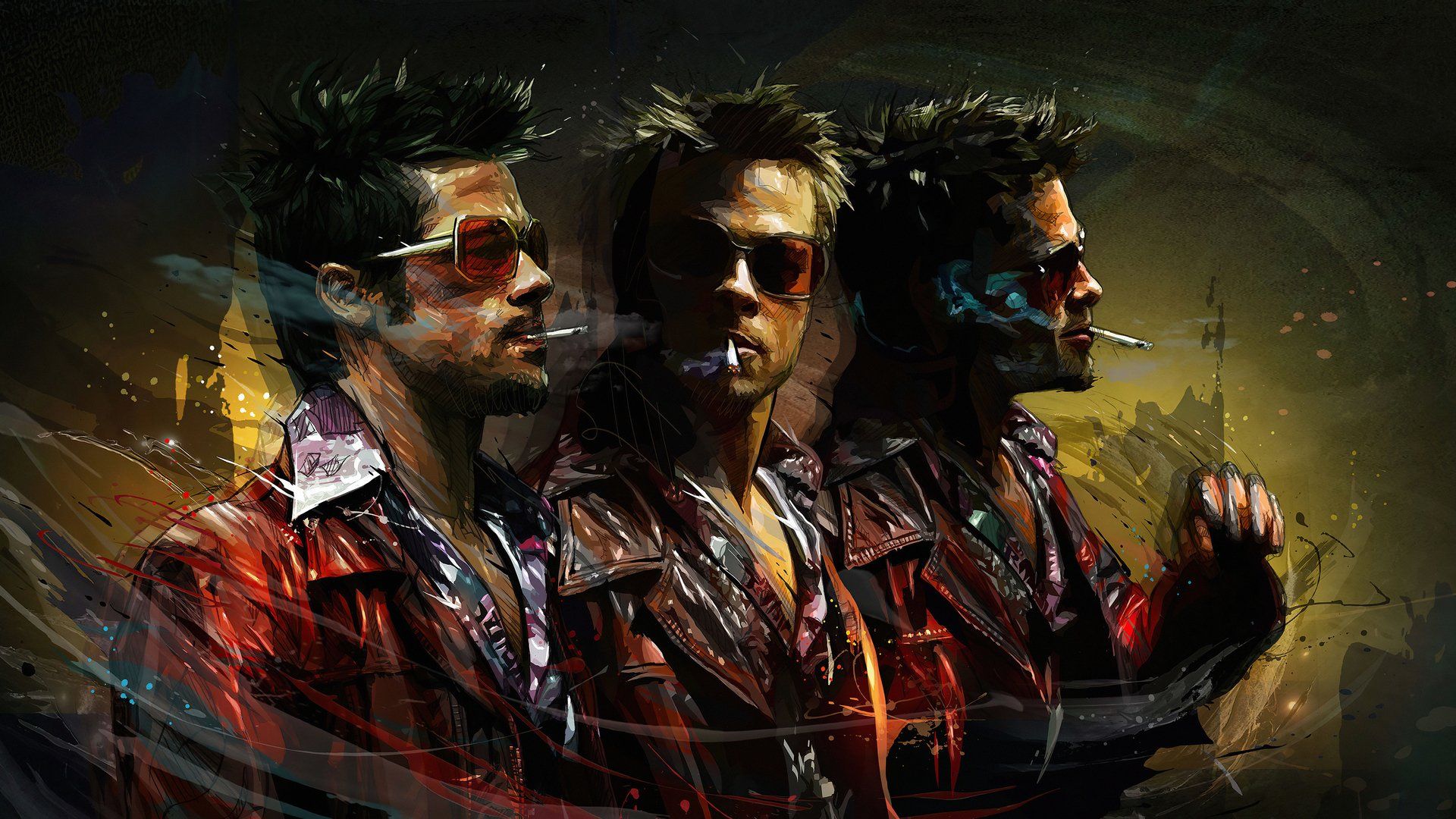 1920x1080 Fight Club HD Wallpaper: The Rules of Chaos in Stunning Detail