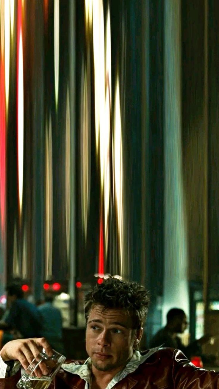 736x1308 Fight Club Brad Pitt Wallpaper 4K HD Aesthetic