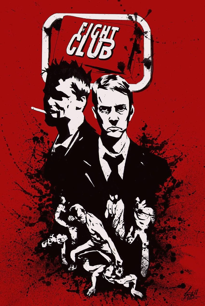 850x1268 Fight club iphone Gallery HD phone wallpaper