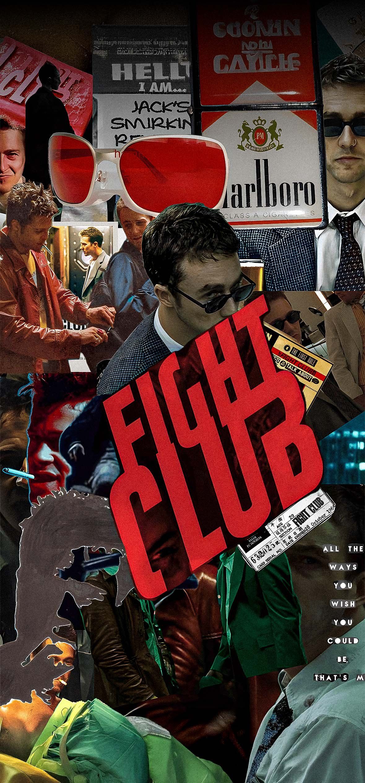 1179x2526 The Fight Club 4k Wallpaper for iPhone