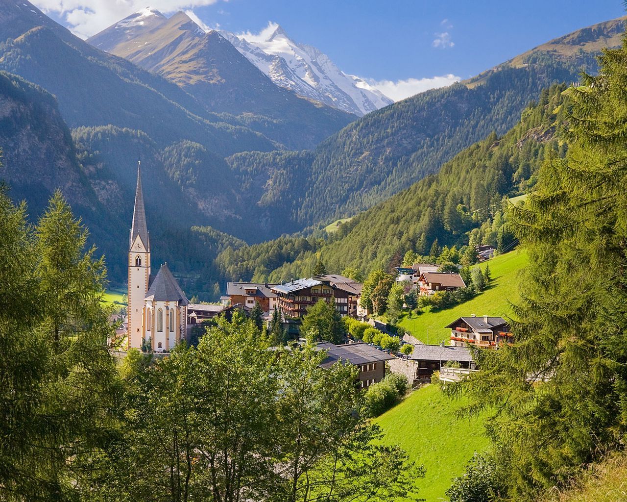1280x1024 Summer Austria Wallpaper