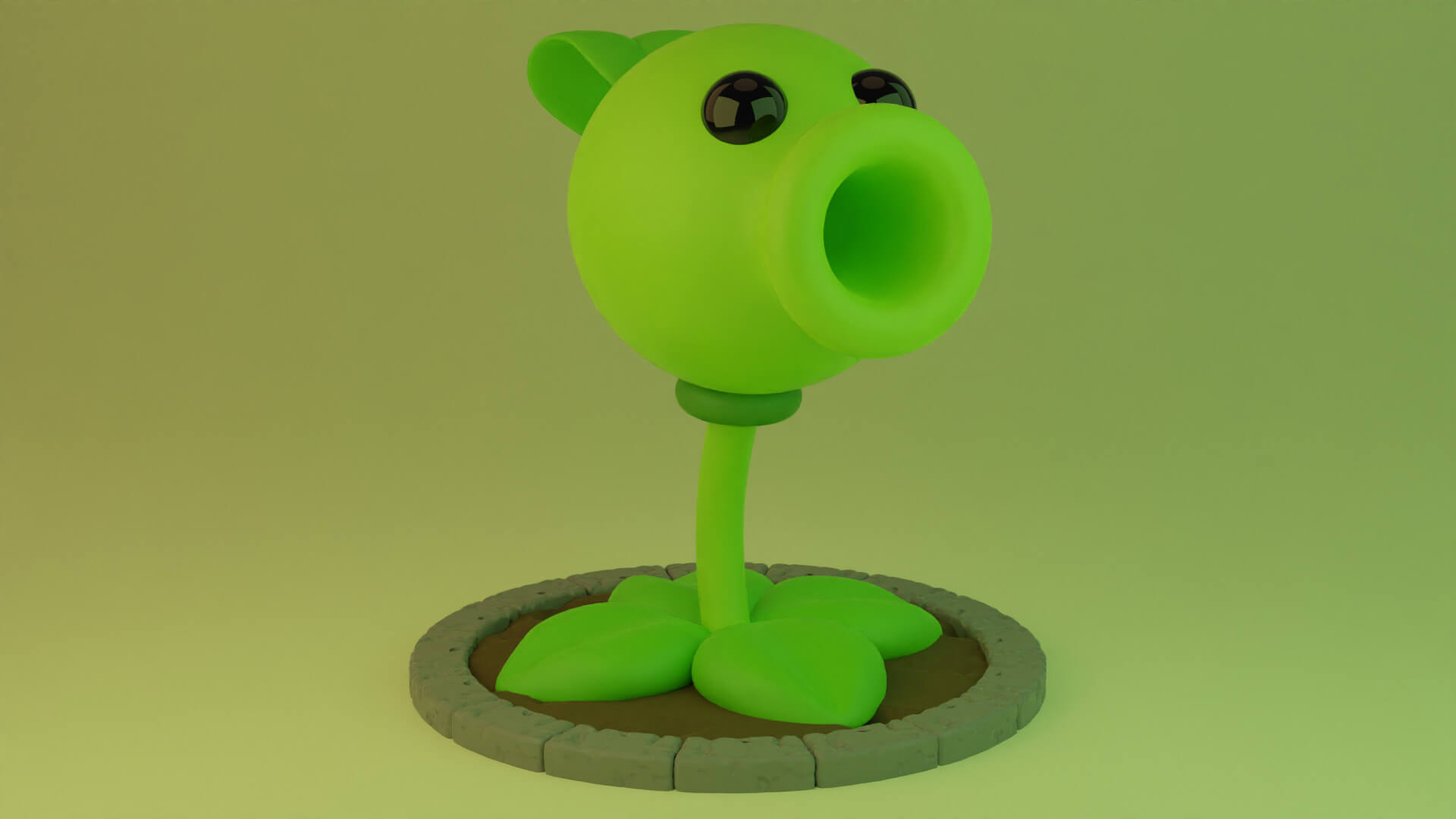 1920x1080 Peashooter From Plants Vs Zombies
