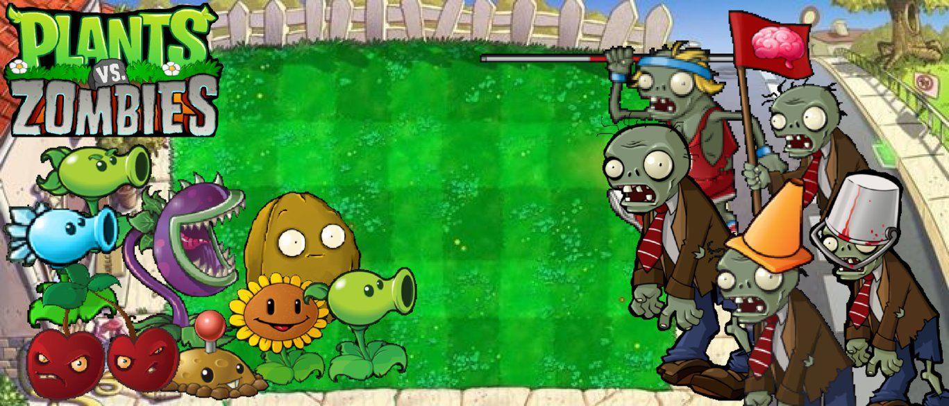1367x585 Peashooter Wallpaper