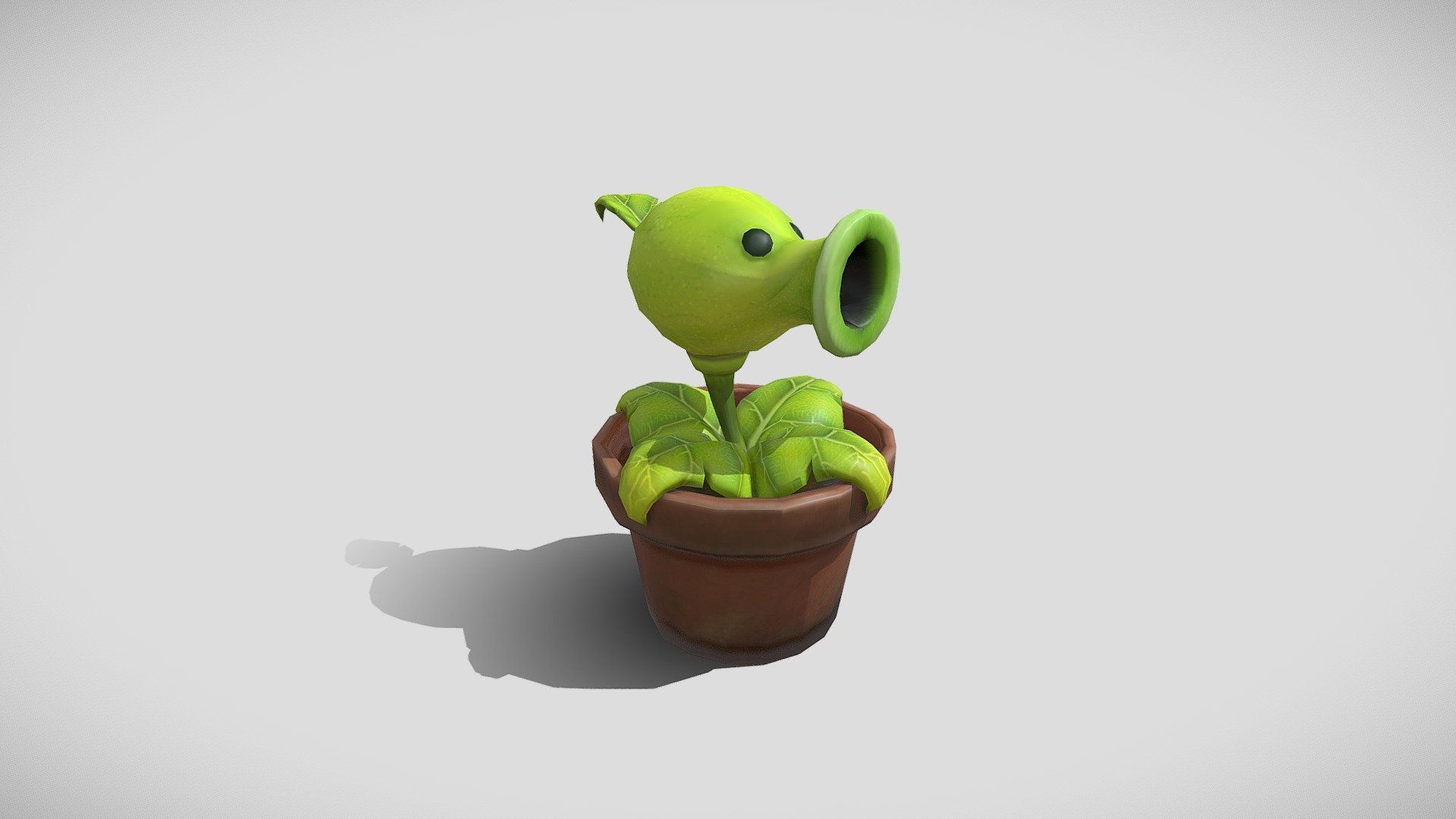 1920x1080 Peashooter (Fanmade) Garden Warfare Free 3D model by Nazar Okruzhko (Назар Окружко) [25a0c30]
