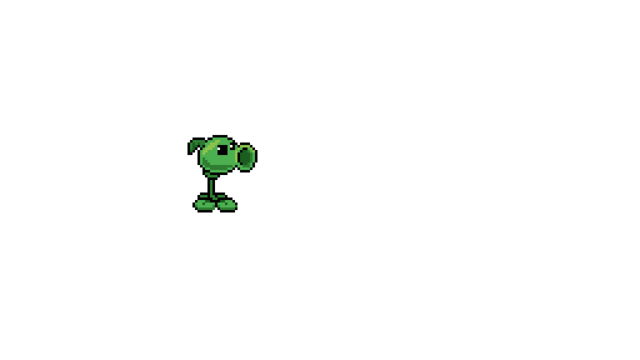 2048x1152 Pixilart PEASHOOTER By PVZ Drawer